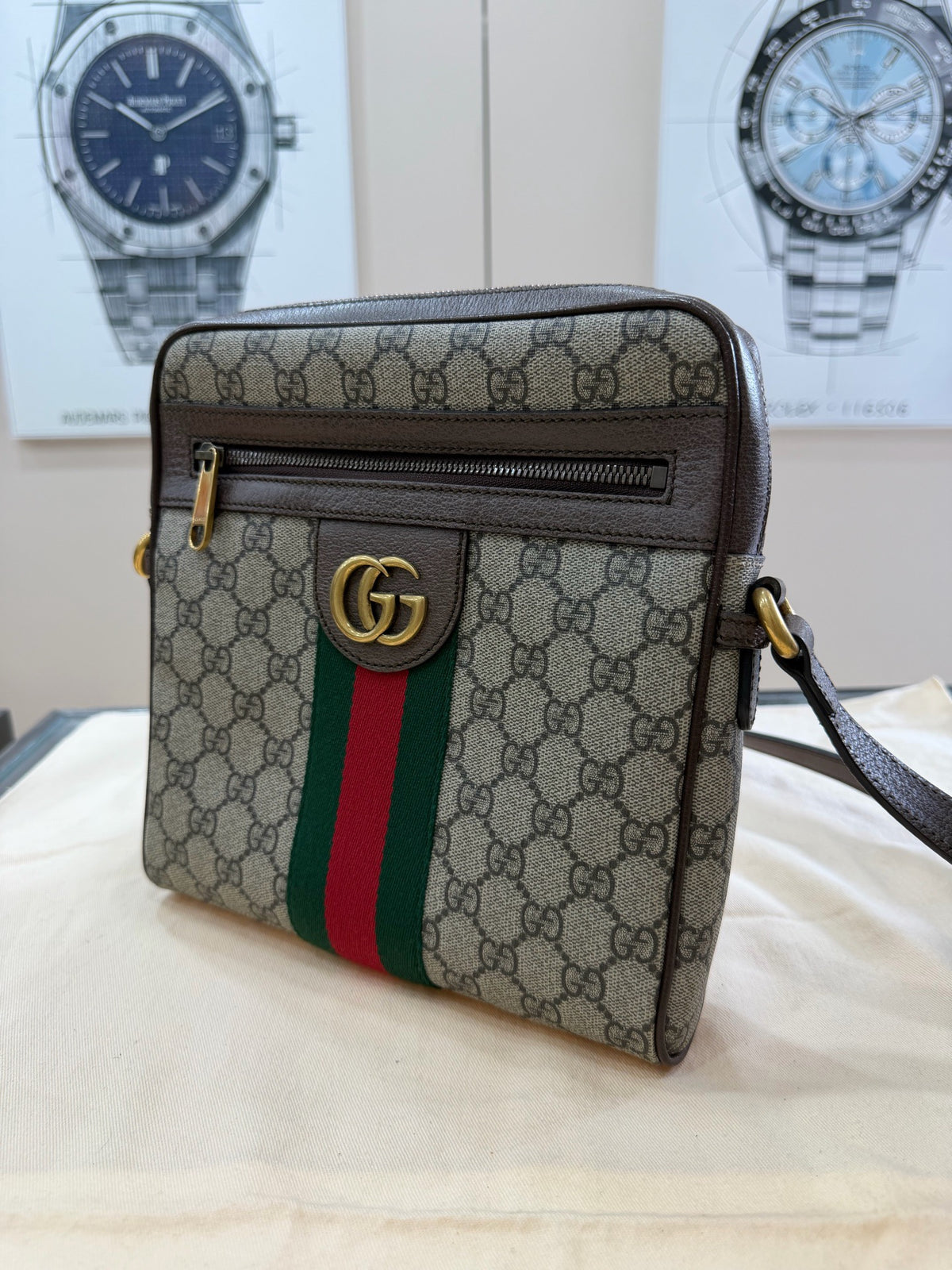 Gucci - Ophidia - Cloth - Beige - (small)