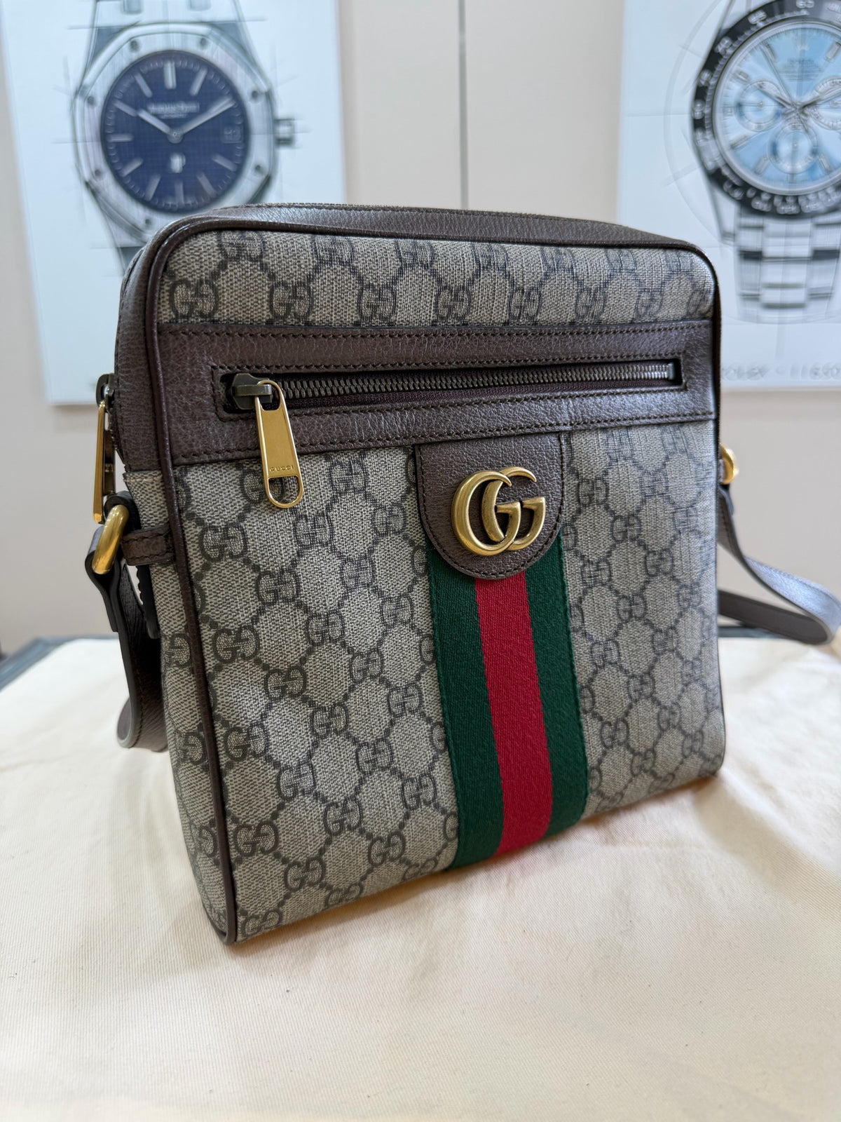 Gucci - Ophidia - Cloth - Beige - (small)