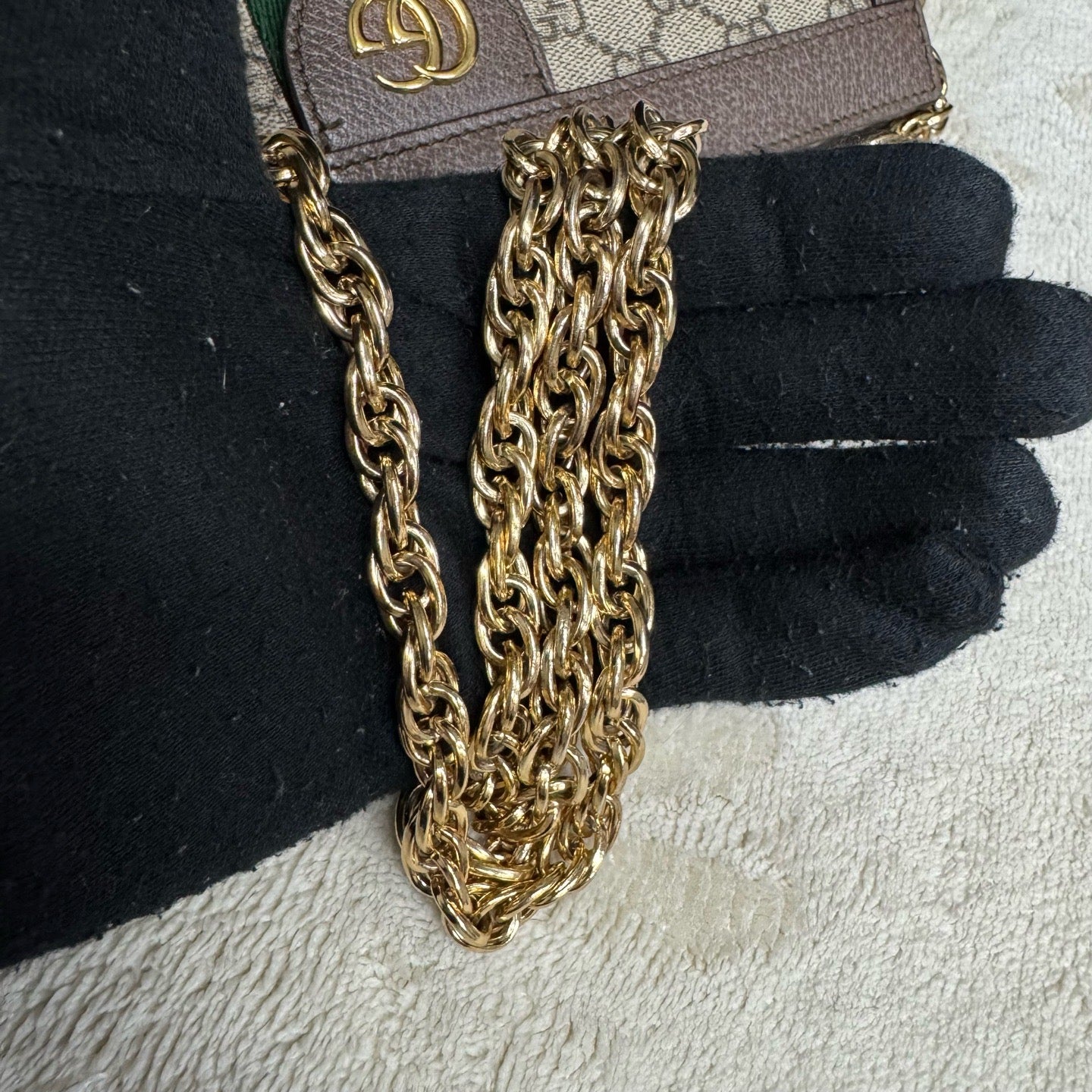 Gucci - Ophidia - Cloth - Beige - (small)