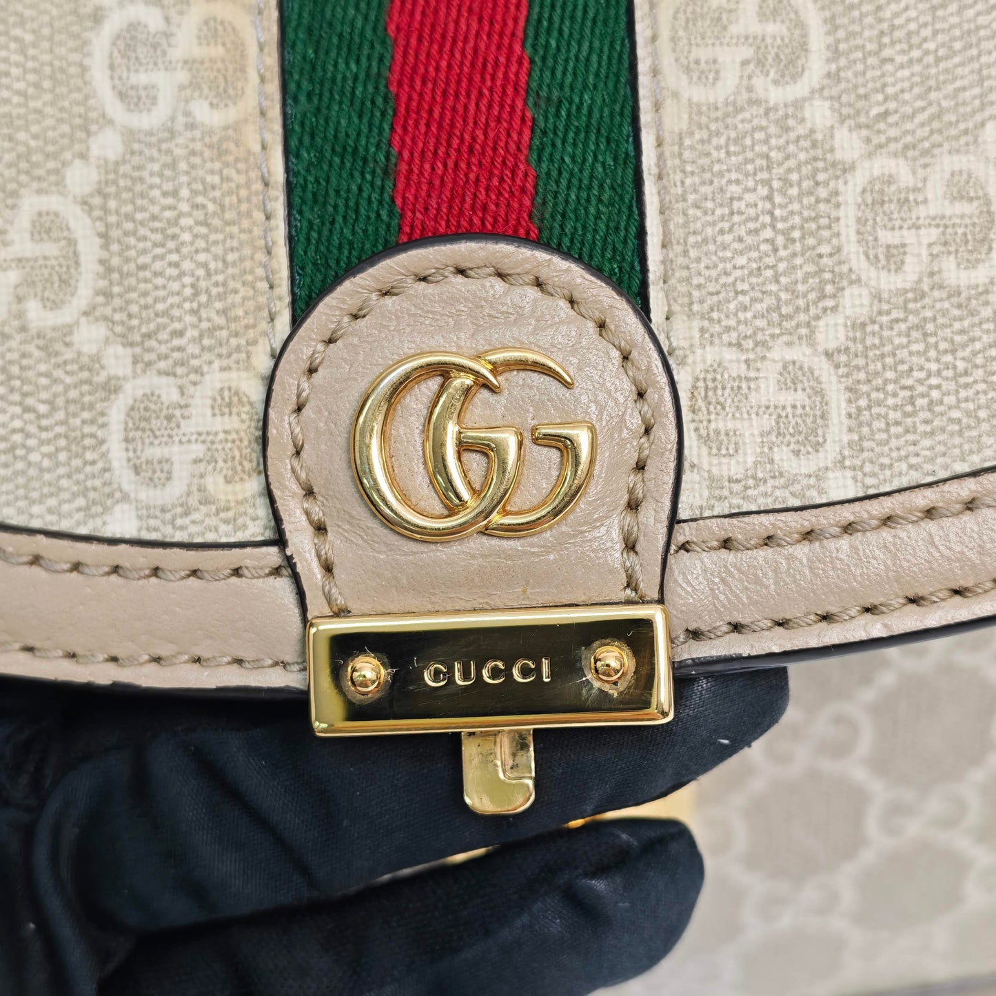 Gucci - Ophidia - Cloth - Beige - (small)