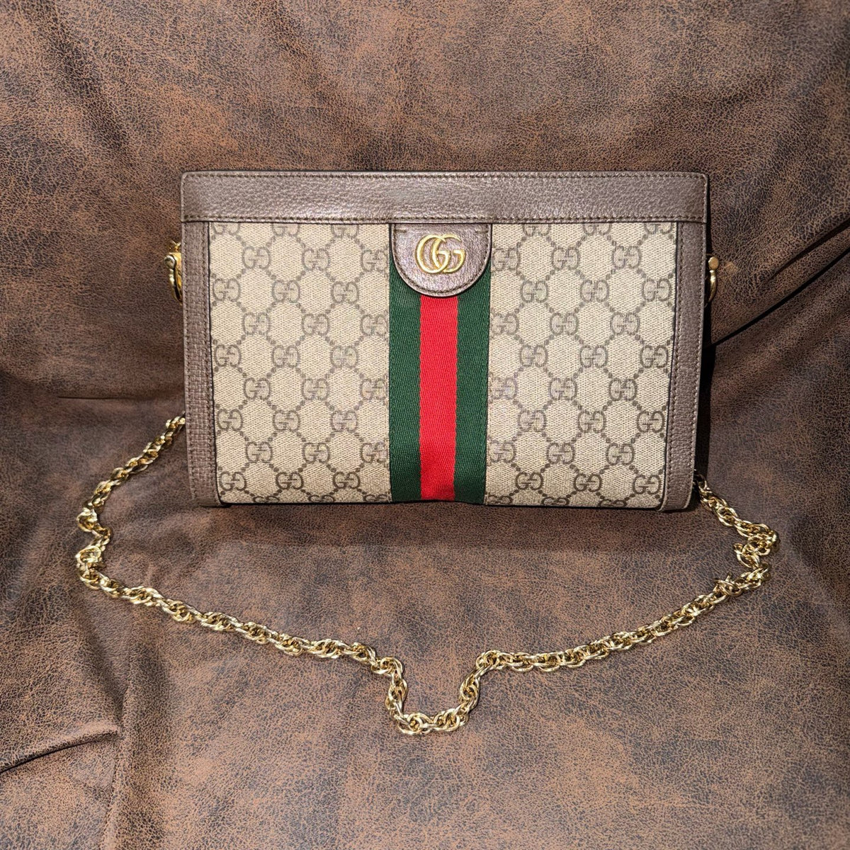 Gucci - Ophidia - Cloth - Brown - (medium)