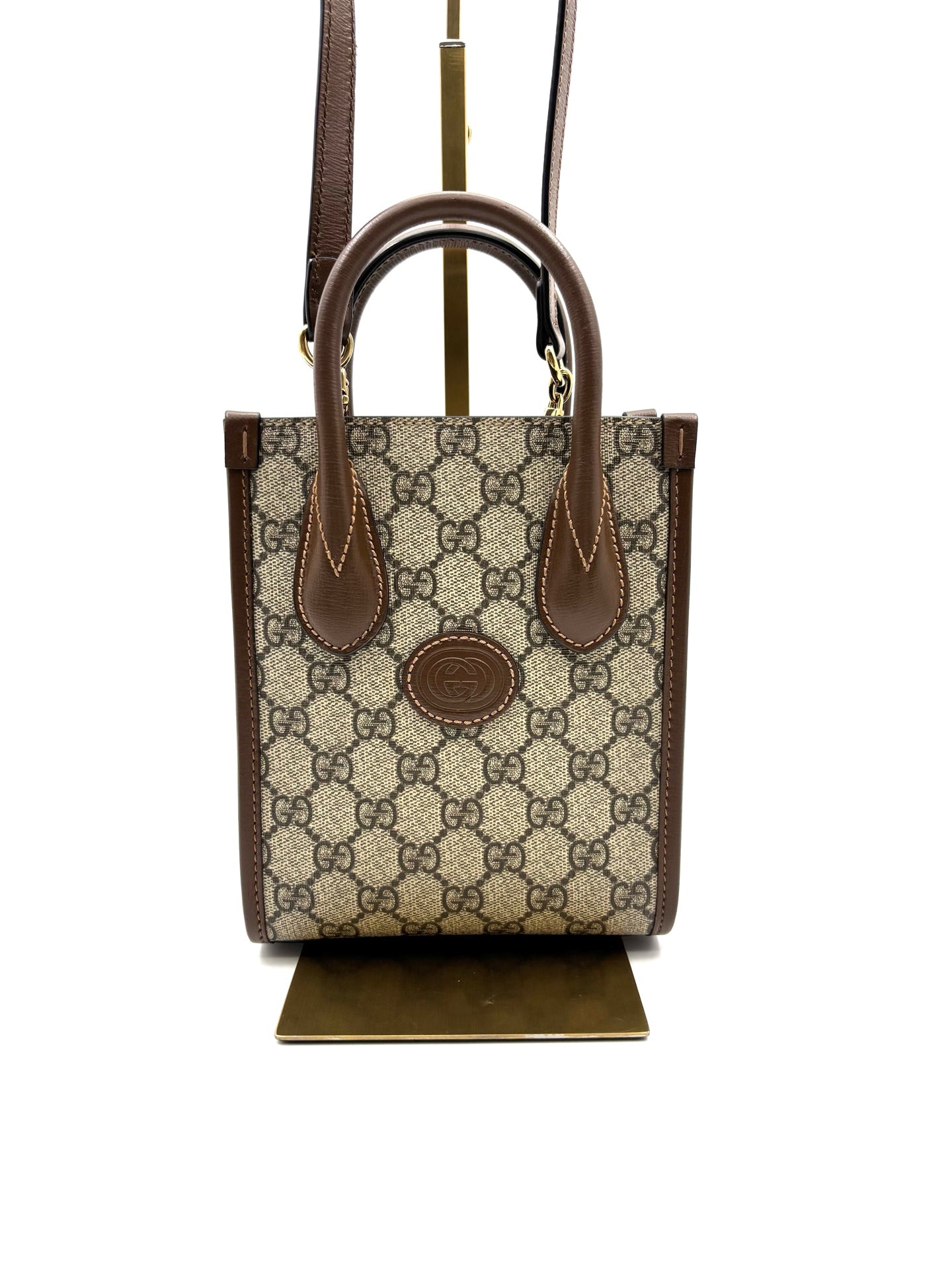 Gucci - Ophidia - Cloth - Brown - (mini)