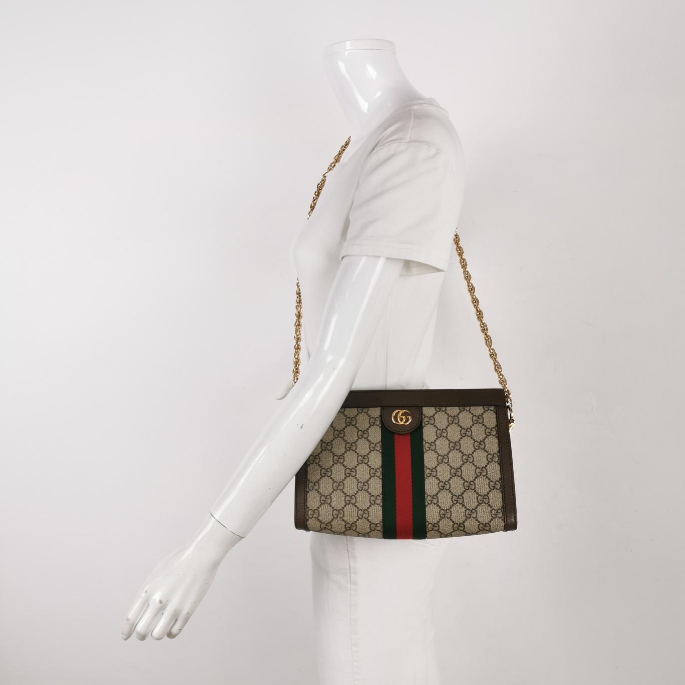 Gucci - Ophidia - Cloth - Brown - (mini)