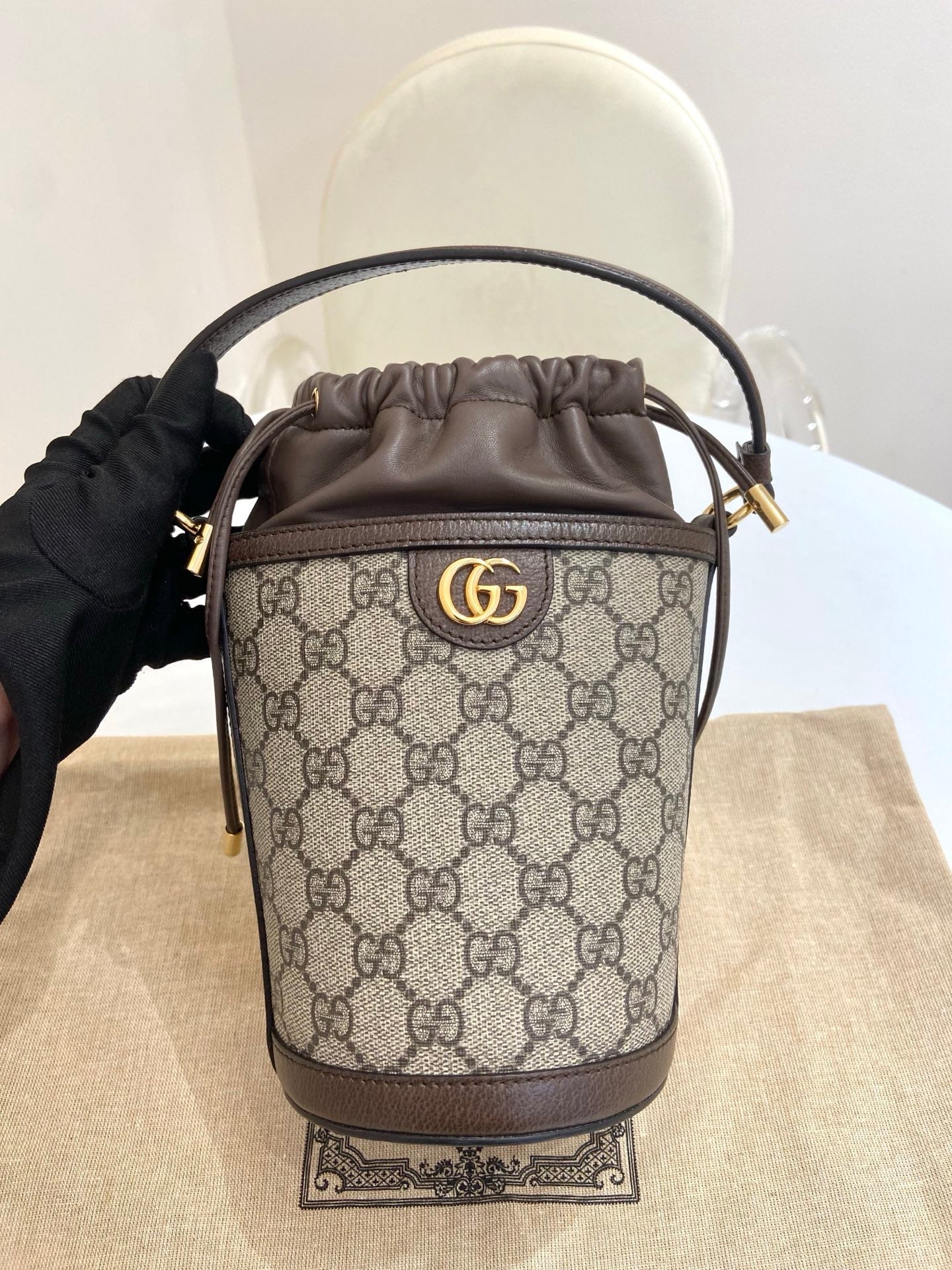 Gucci - Ophidia - Cloth - Brown - (mini)