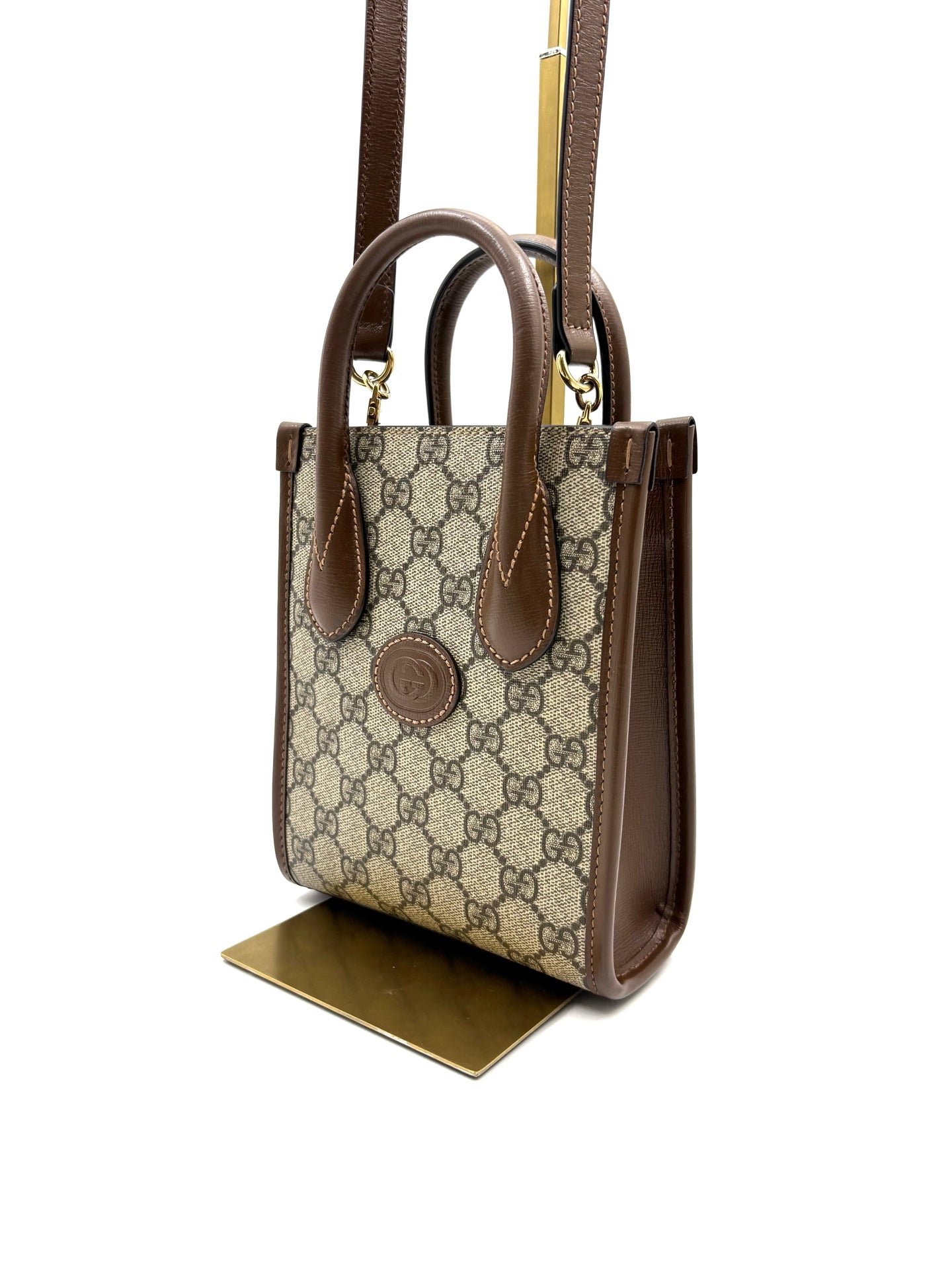 Gucci - Ophidia - Cloth - Brown - (mini)