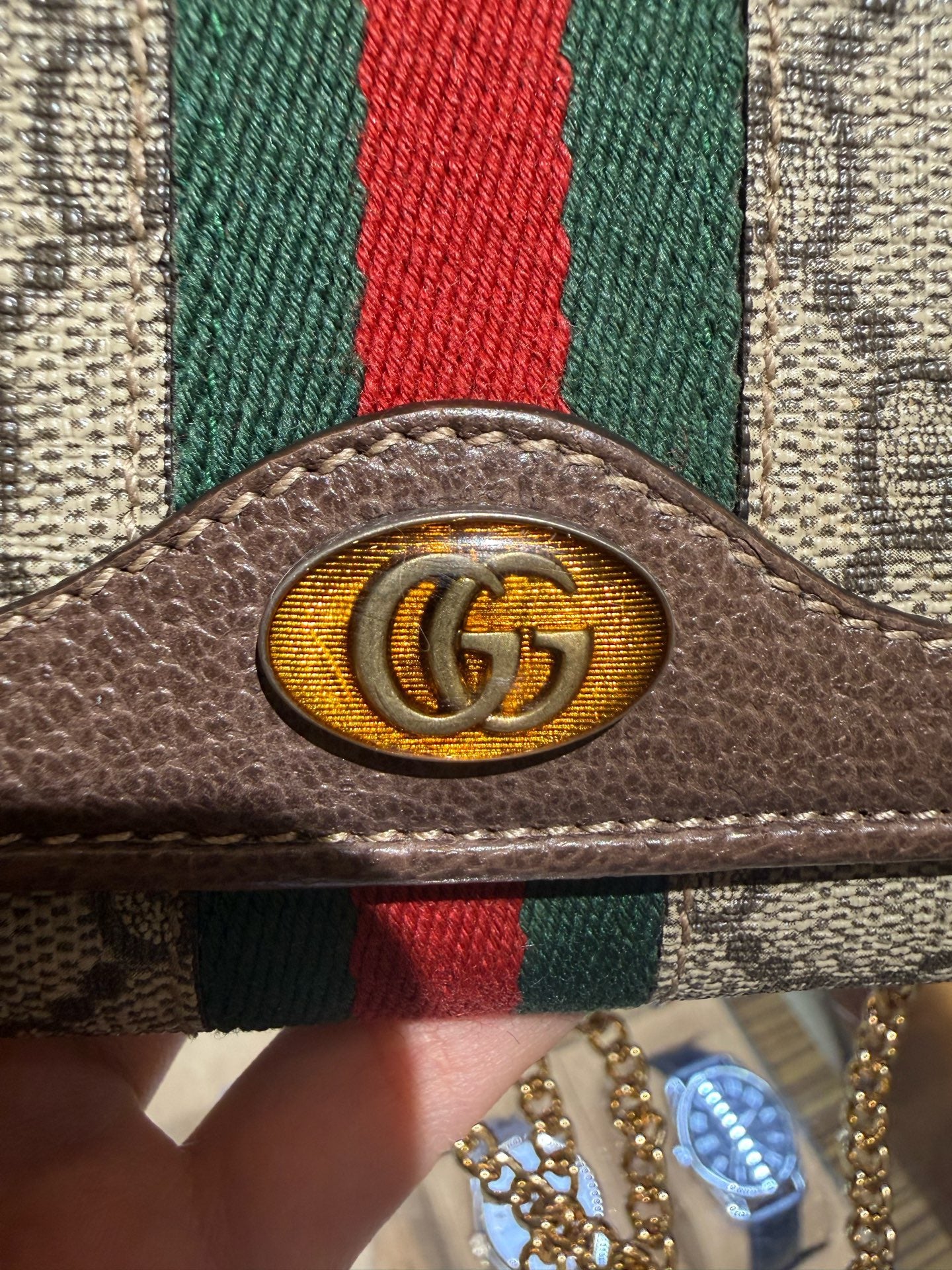 Gucci - Ophidia - Cloth - Brown - (mini)