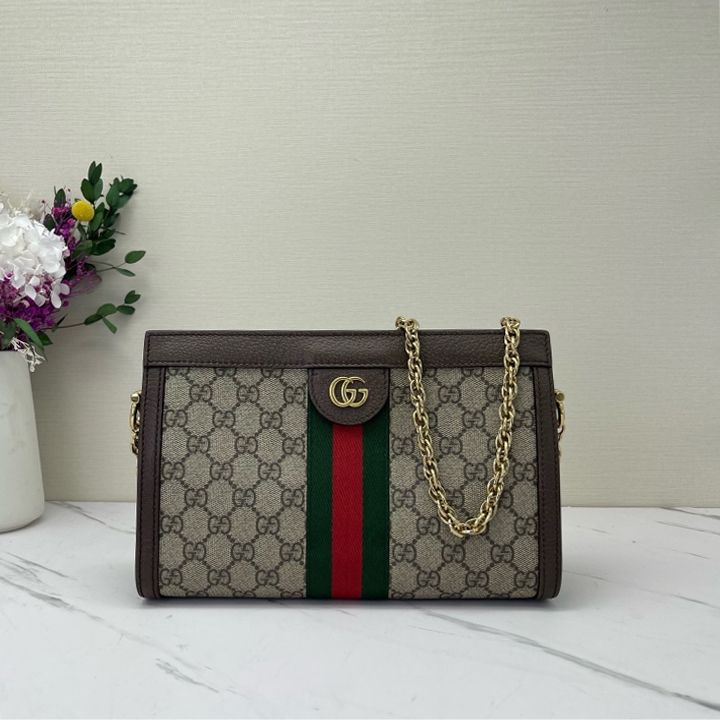 Gucci - Ophidia - Cloth - Brown - (small)