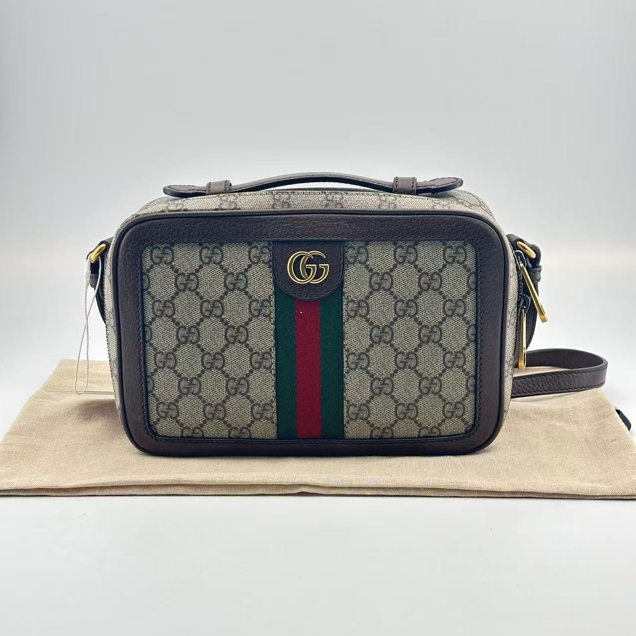 Gucci - Ophidia - Cloth - Brown - (small)