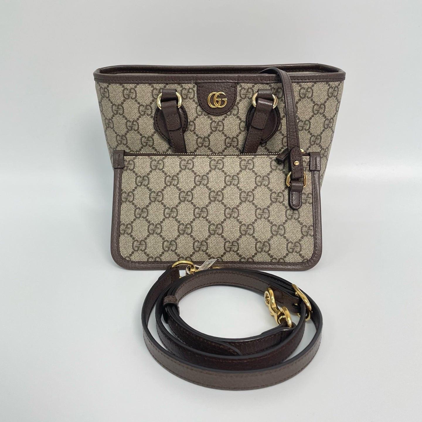 Gucci - Ophidia - Cloth - Brown - (small)
