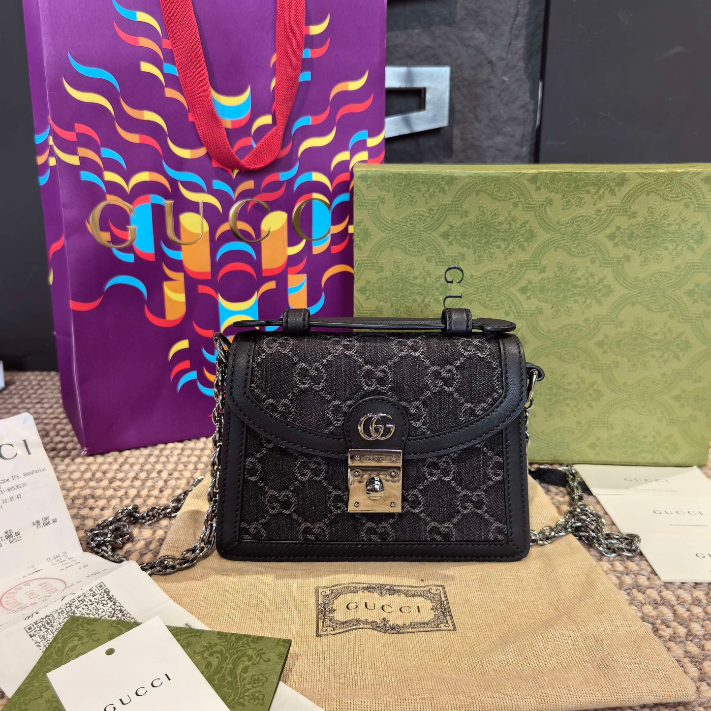 Gucci - Ophidia - Denim - Jeans - Black - (mini)