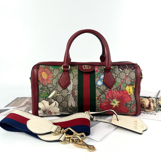 Gucci - Ophidia Flora - Leather - Multicolour - (medium)
