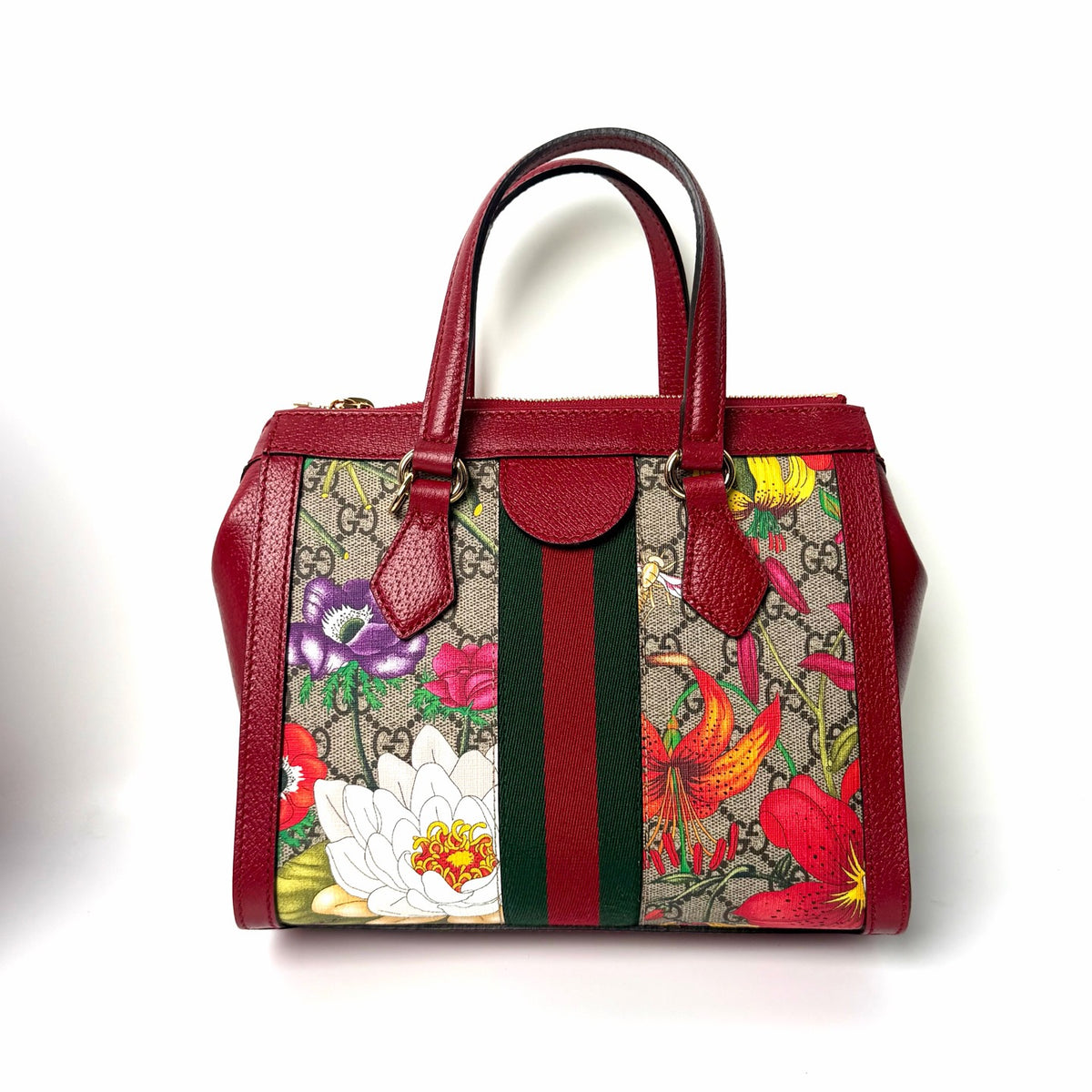 Gucci - Ophidia Flora - Leather - Multicolour - (small)