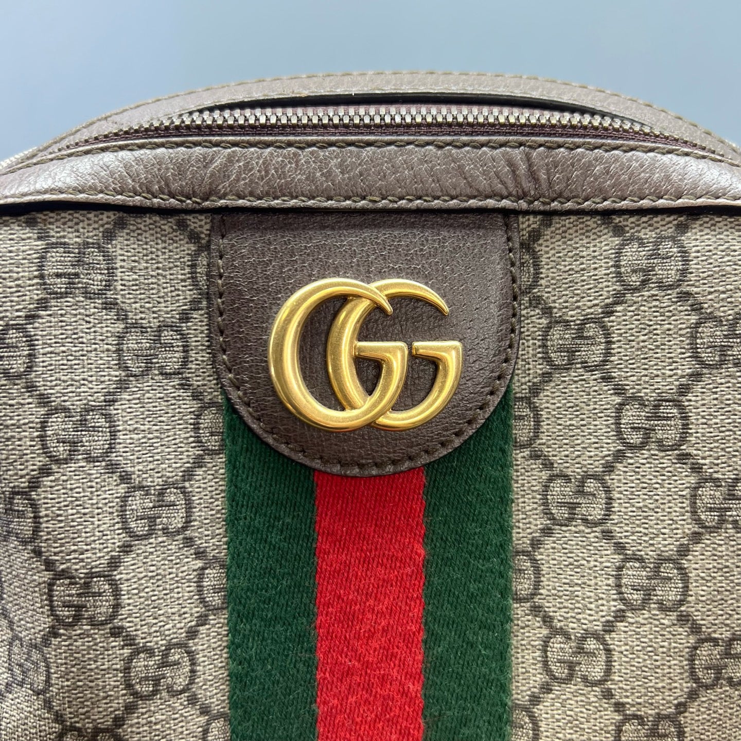 Gucci - Ophidia GG Backpack - Leather - Brown