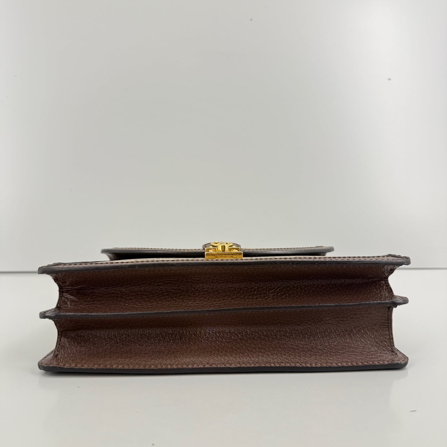 Gucci - Ophidia GG Small Top Handle Bag - Leather - Brown - (small)