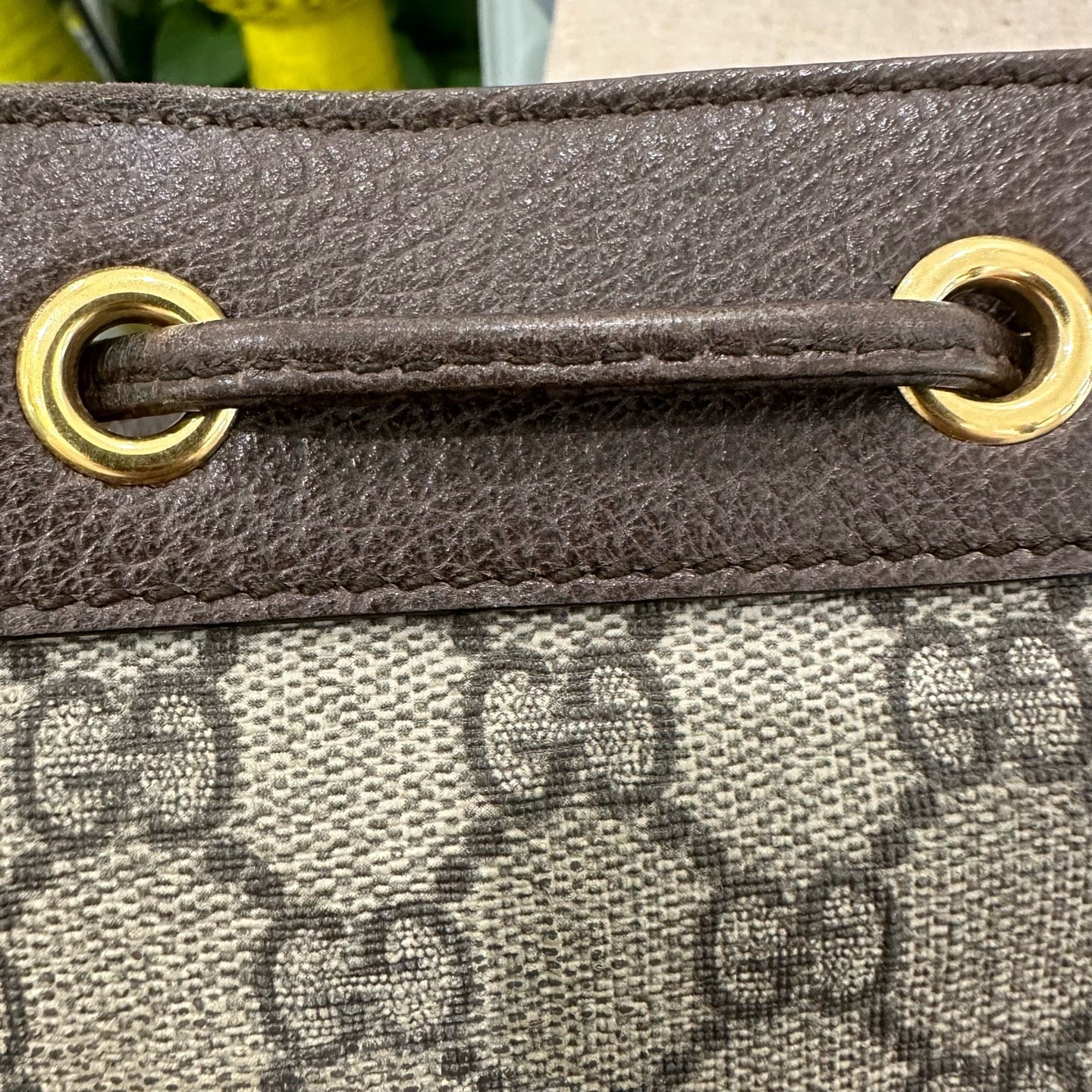 Gucci - Ophidia GG Supreme Mini Bucket Bag - Coated canvas and leather - Brown - (mini)