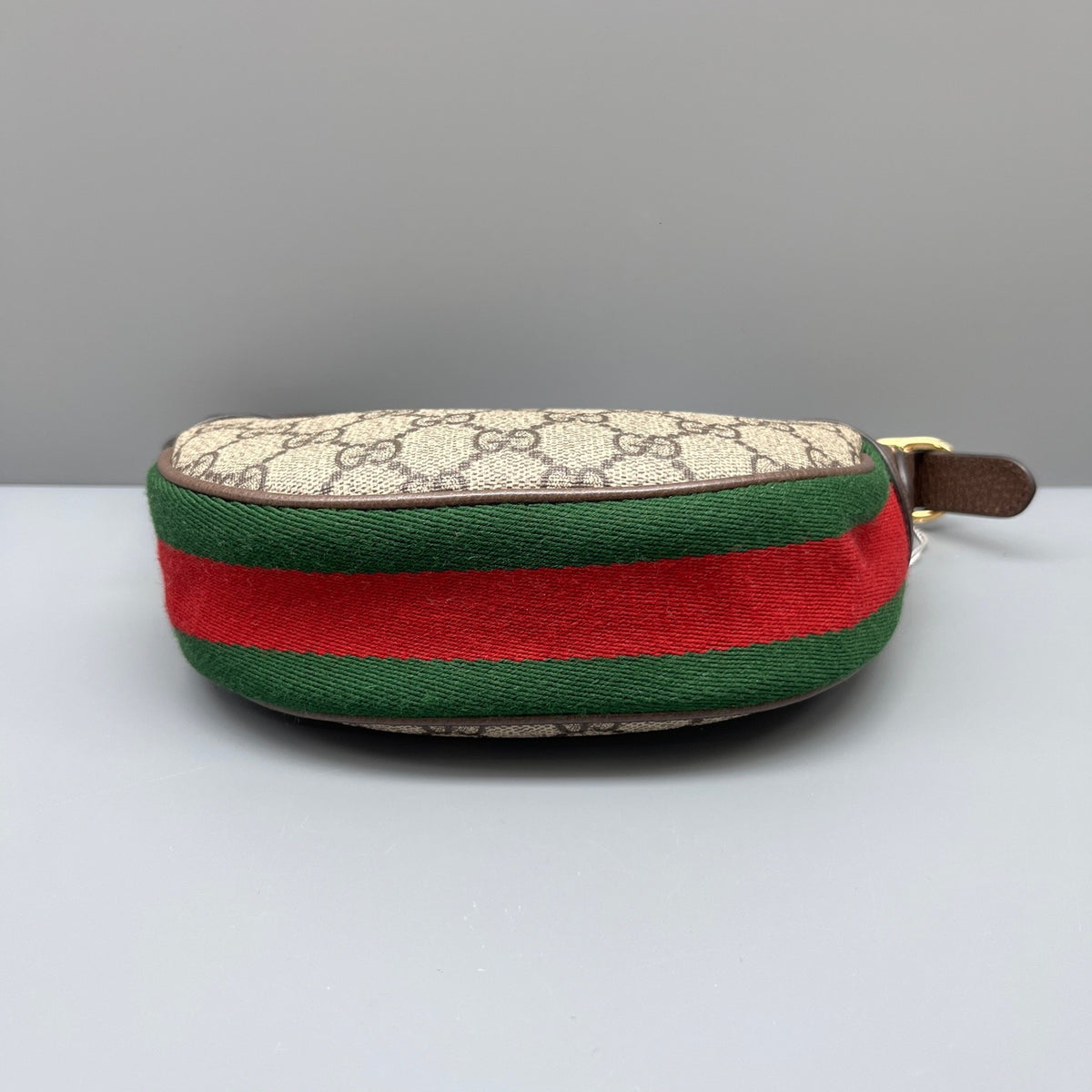Gucci - Ophidia Half-Moon Bag - Synthetic - Brown - (mini)