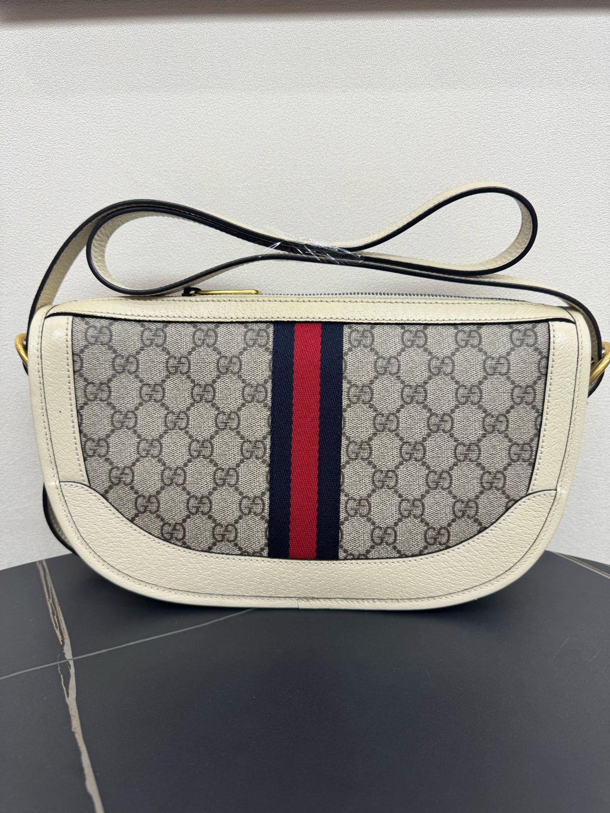Gucci - Ophidia - Leather - Beige - (medium)