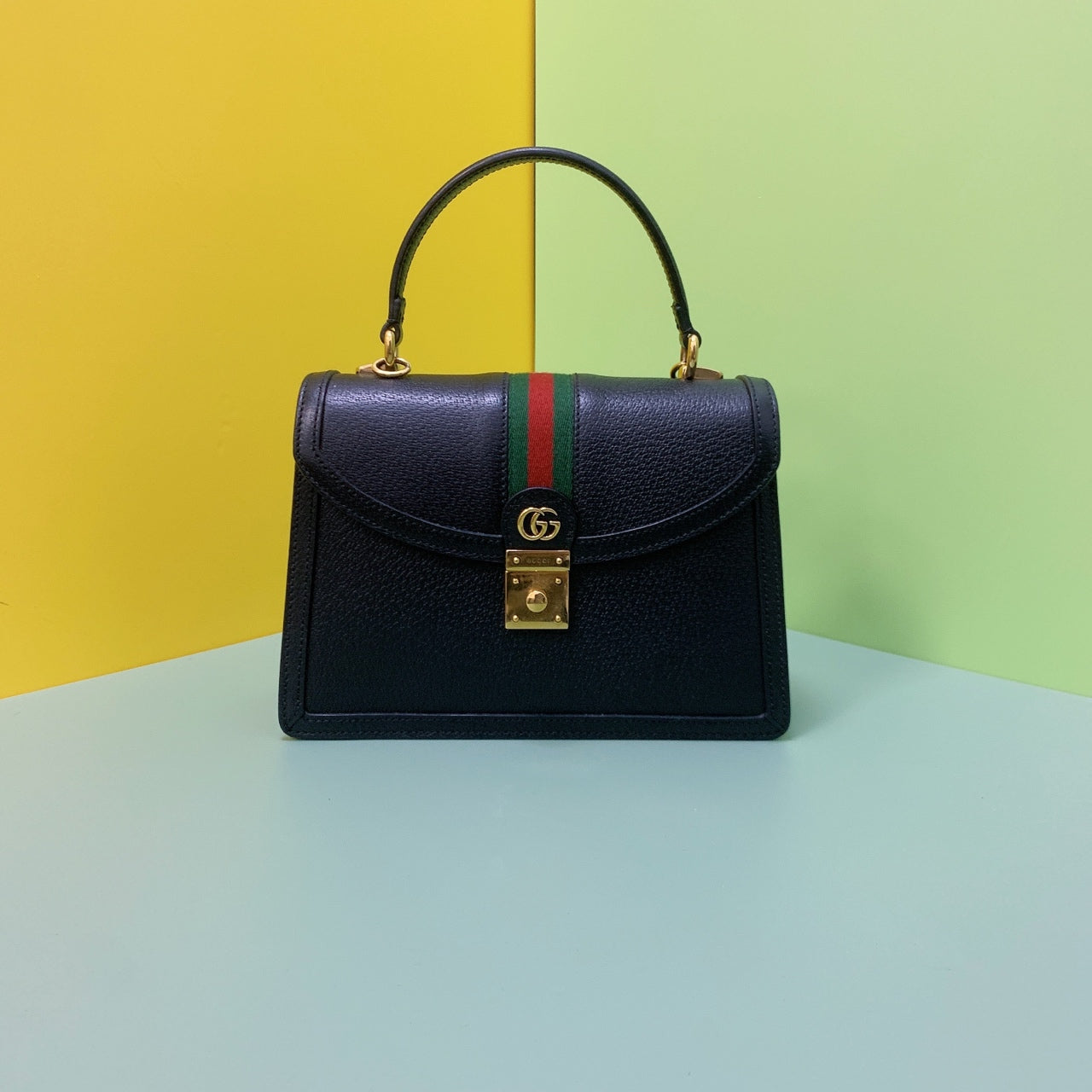 Gucci - Ophidia - Leather - Black - (small)