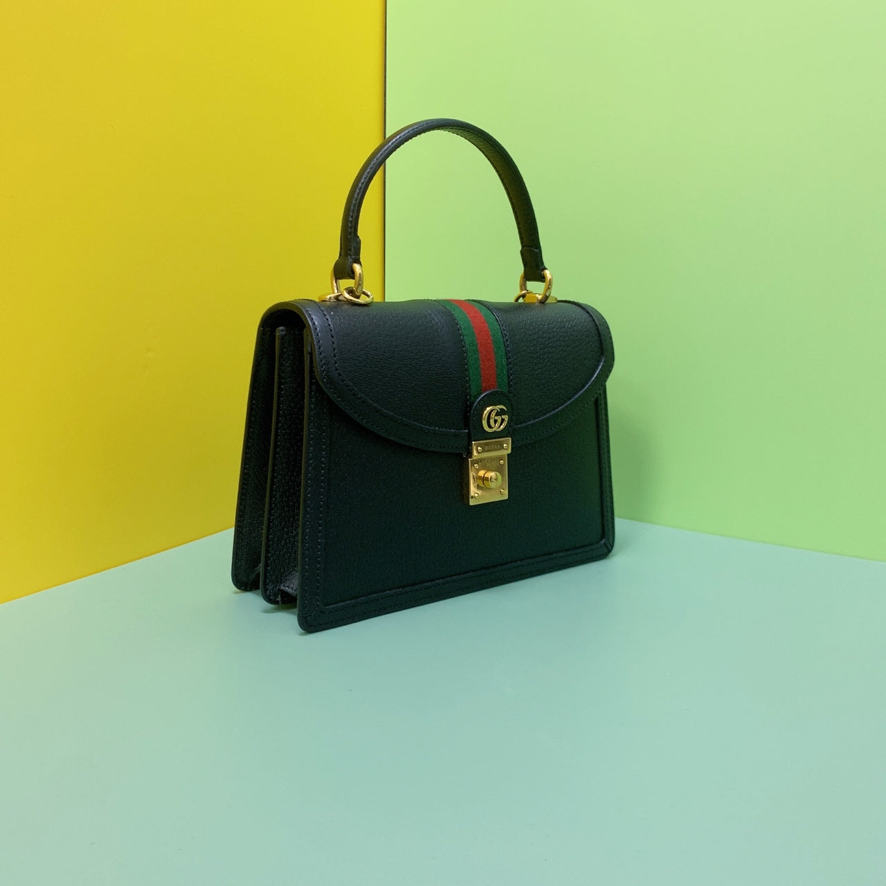 Gucci - Ophidia - Leather - Black - (small)