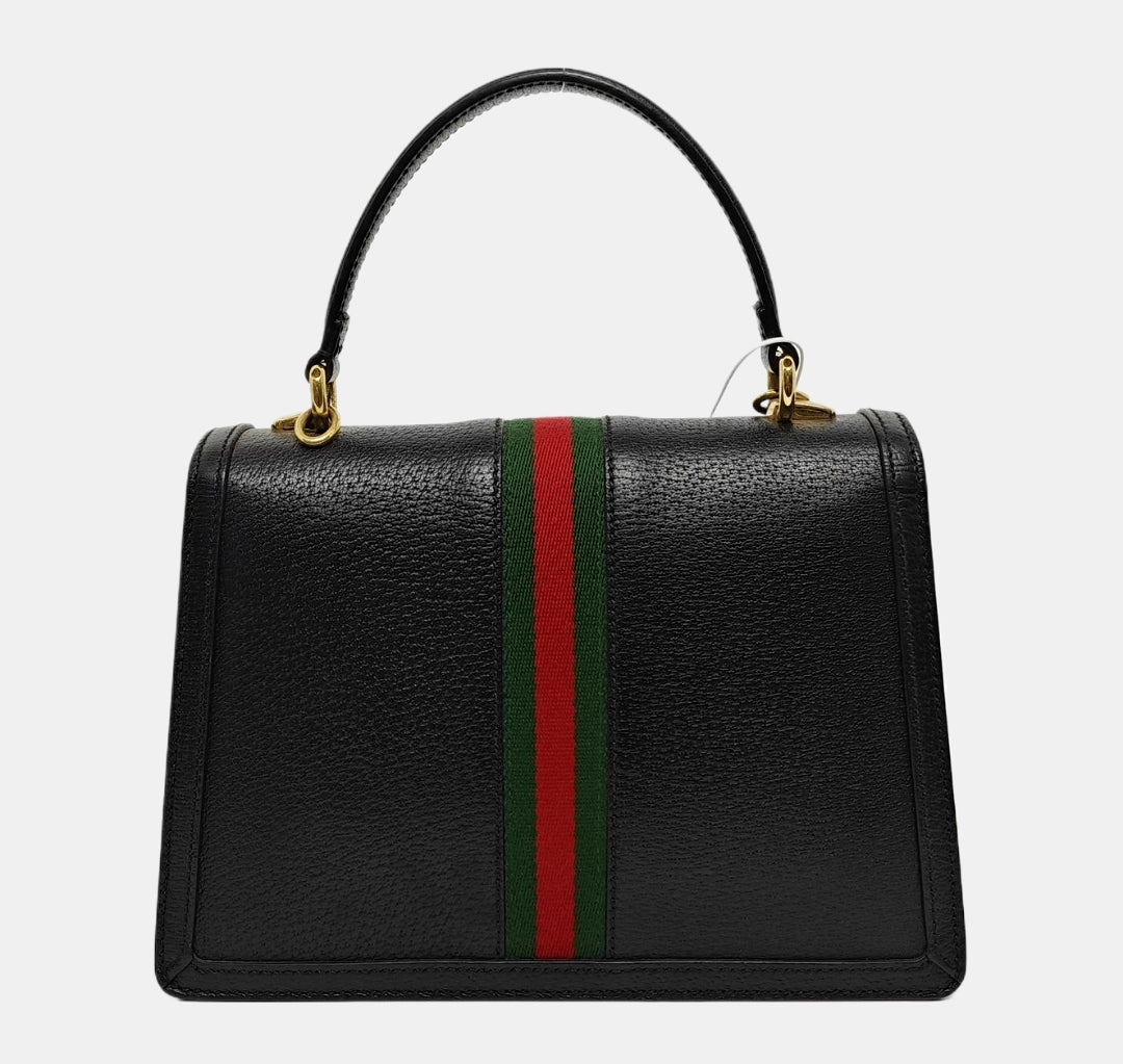 Gucci - Ophidia - Leather - Black - (small)