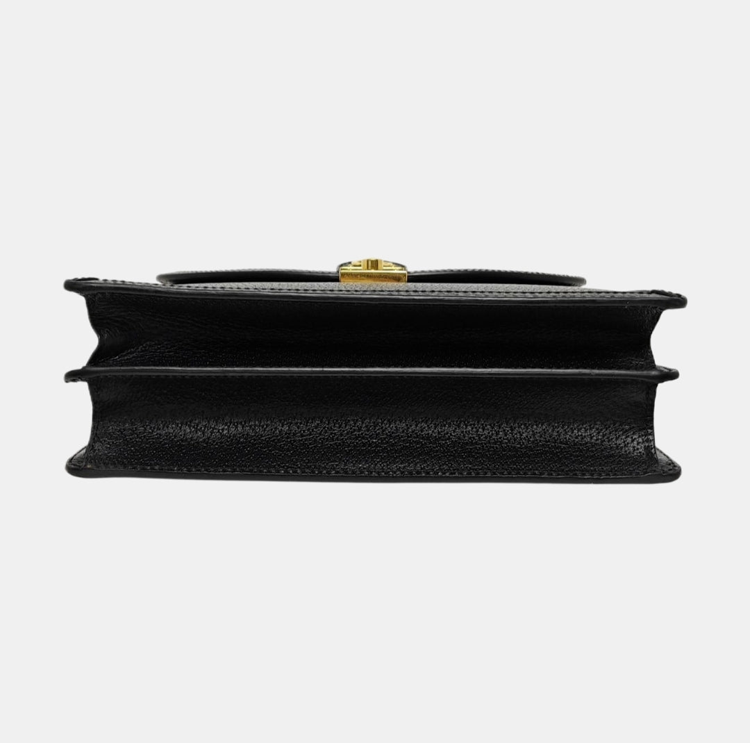 Gucci - Ophidia - Leather - Black - (small)