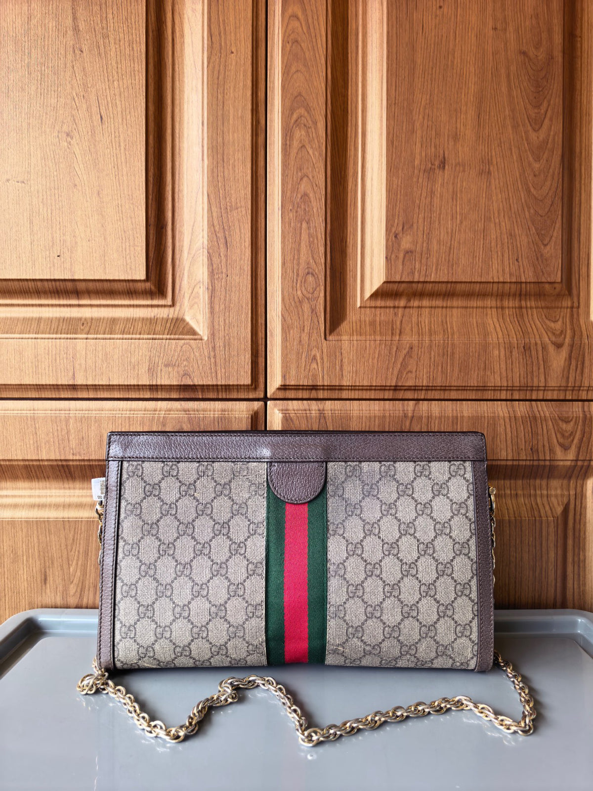 Gucci - Ophidia - Leather - Brown - (large)