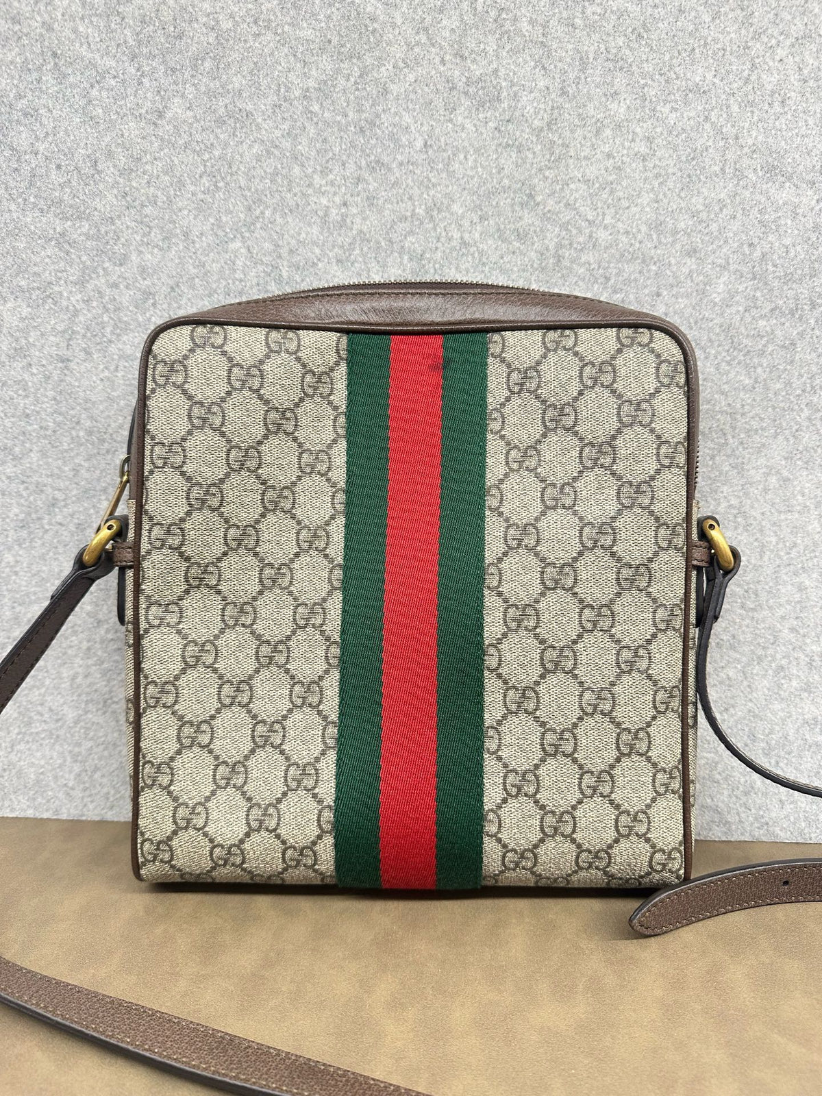 Gucci - Ophidia - Leather - Brown - (medium)