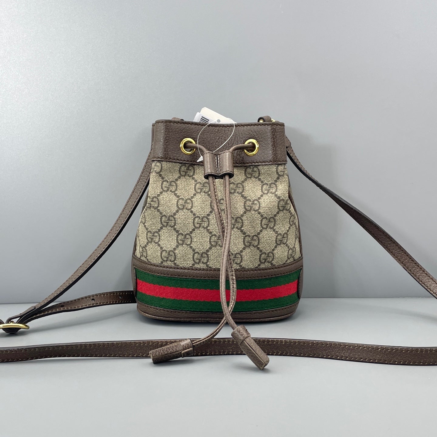 Gucci - Ophidia - Leather - Brown - (mini)