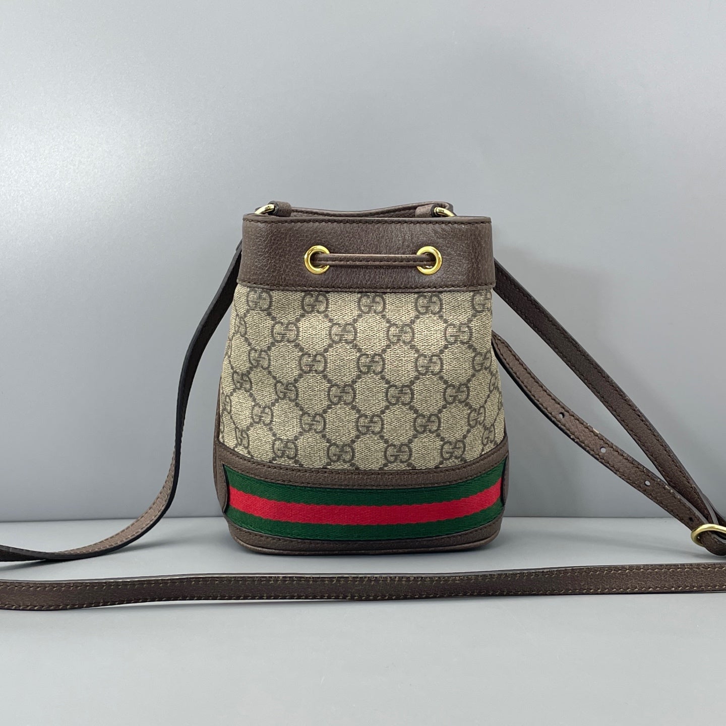 Gucci - Ophidia - Leather - Brown - (mini)