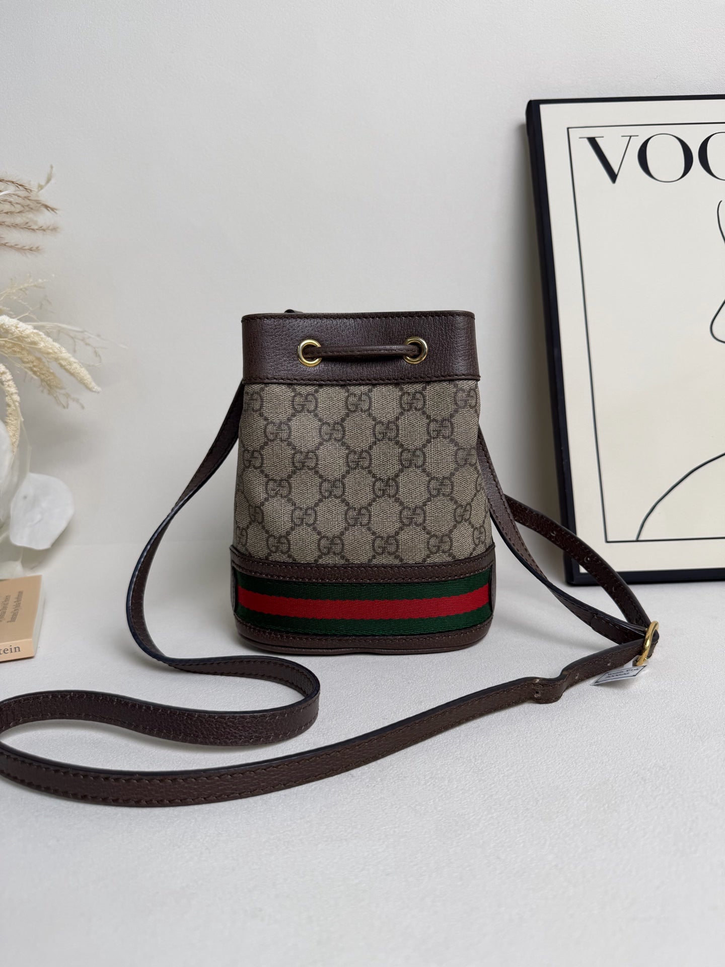 Gucci - Ophidia - Leather - Brown - (mini)