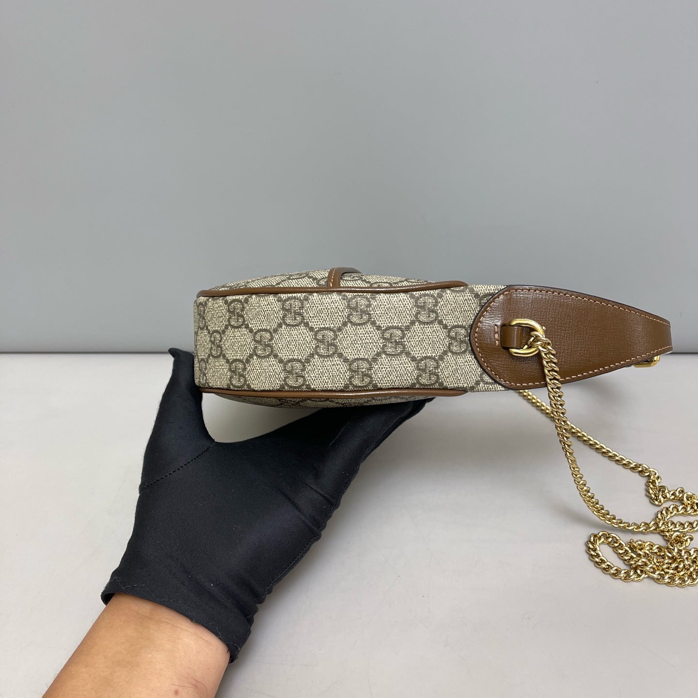 Gucci - Ophidia - Leather - Brown - (mini)