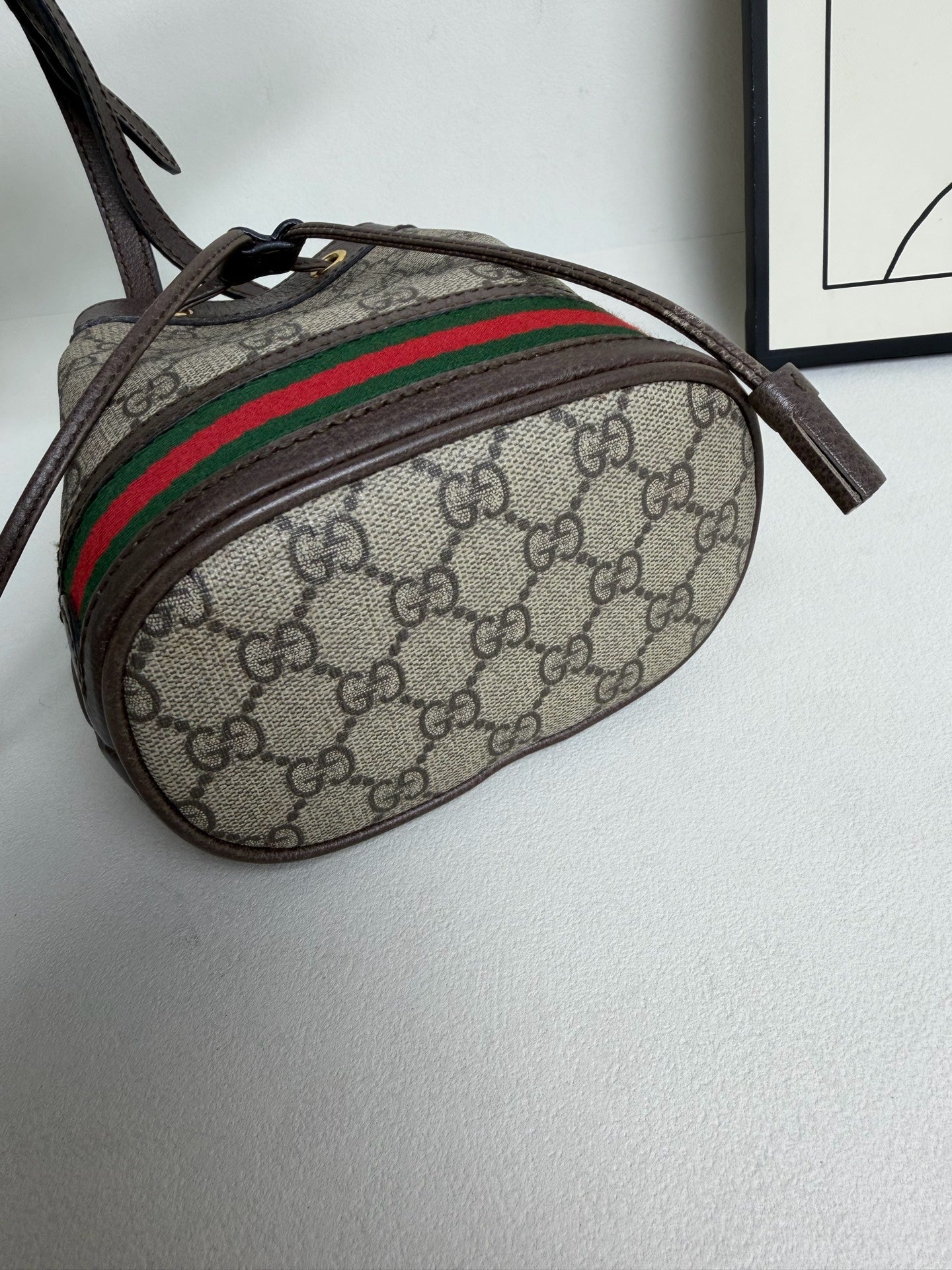 Gucci - Ophidia - Leather - Brown - (mini)
