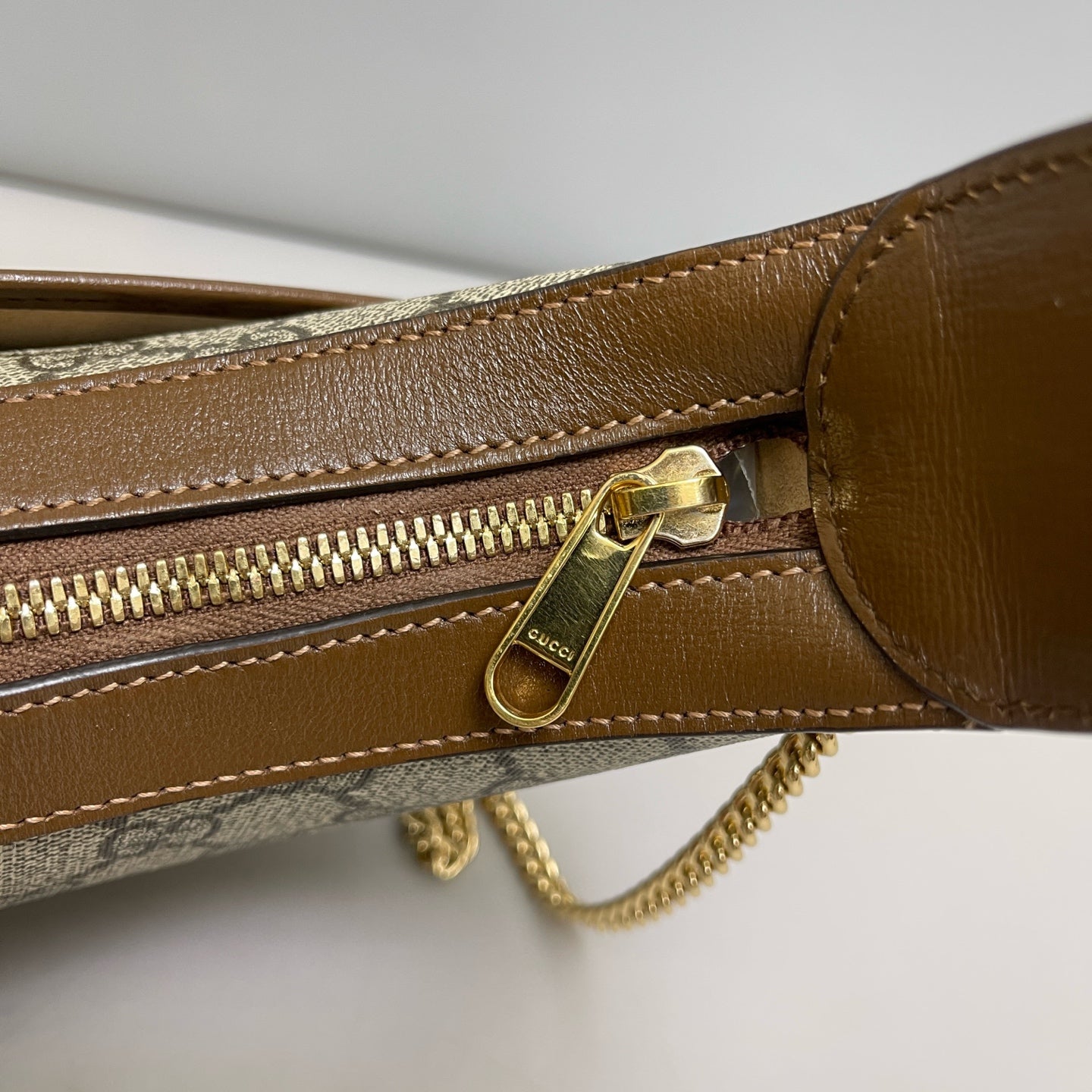 Gucci - Ophidia - Leather - Brown - (mini)
