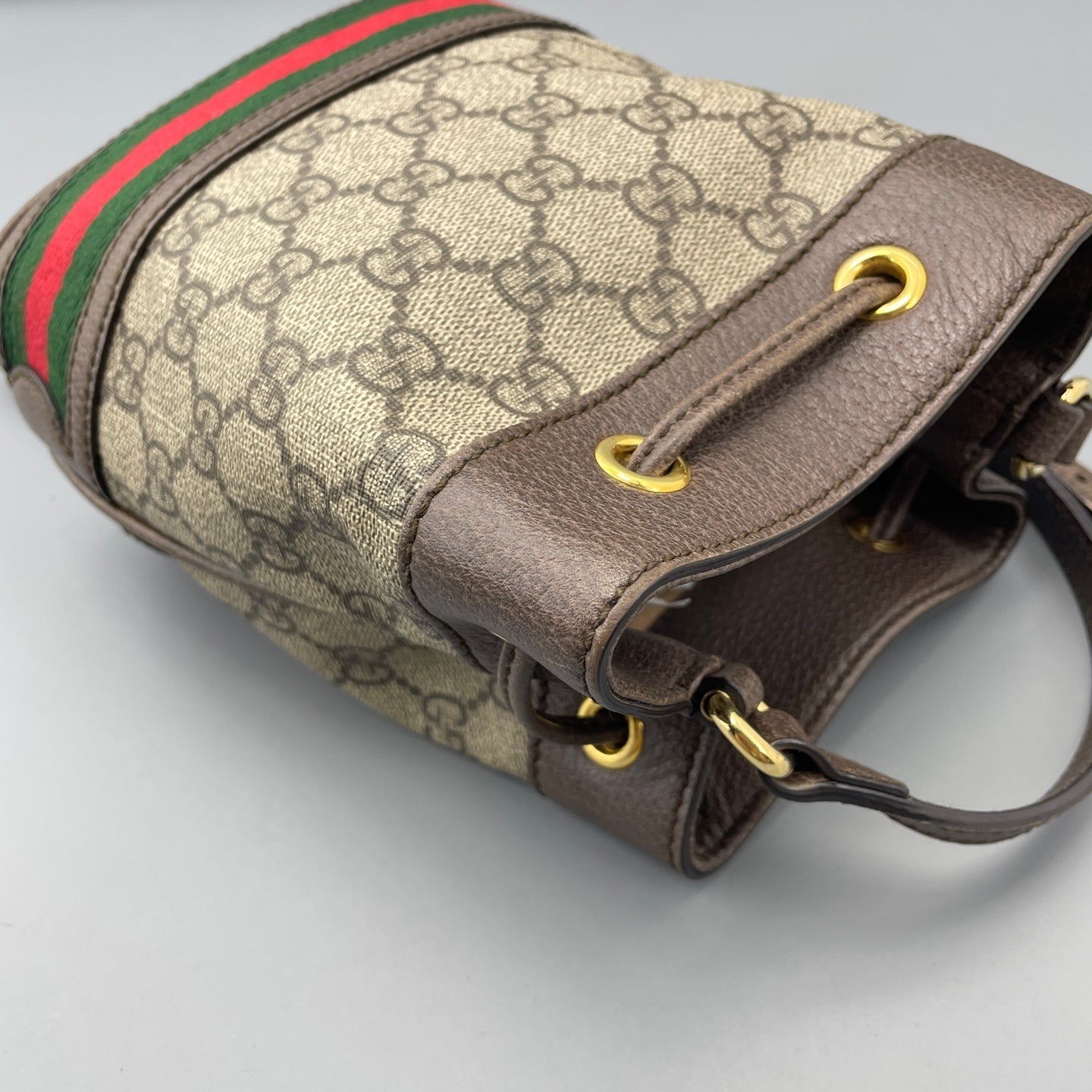 Gucci - Ophidia - Leather - Brown - (mini)
