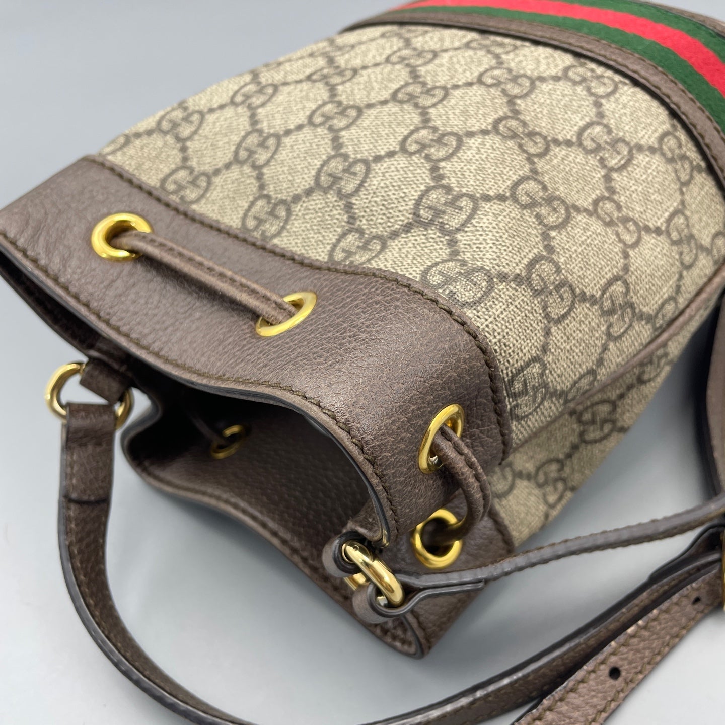 Gucci - Ophidia - Leather - Brown - (mini)