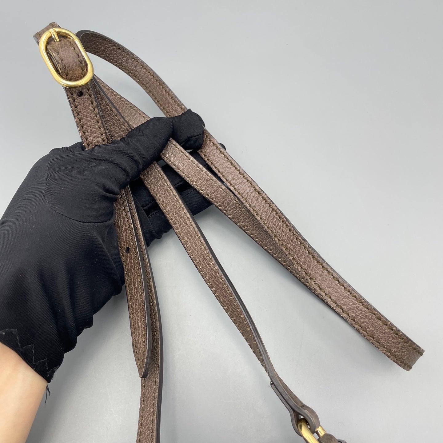 Gucci - Ophidia - Leather - Brown - (mini)