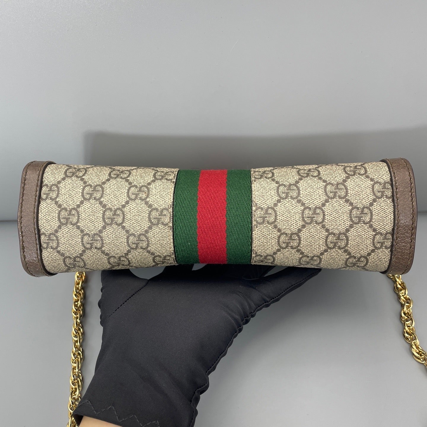 Gucci - Ophidia - Leather - Brown - (small)