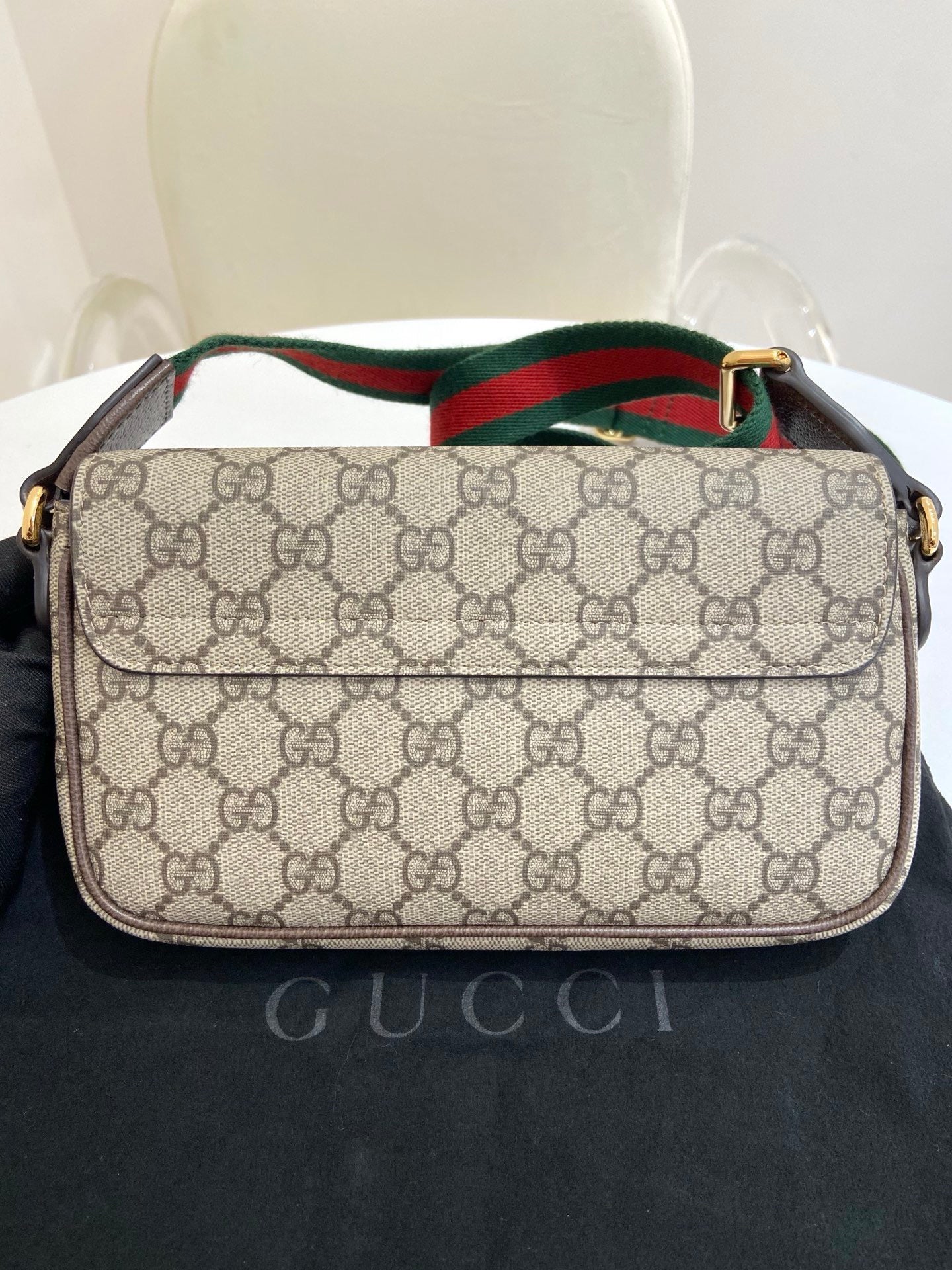 Gucci - Ophidia - Leather - Brown - (small)