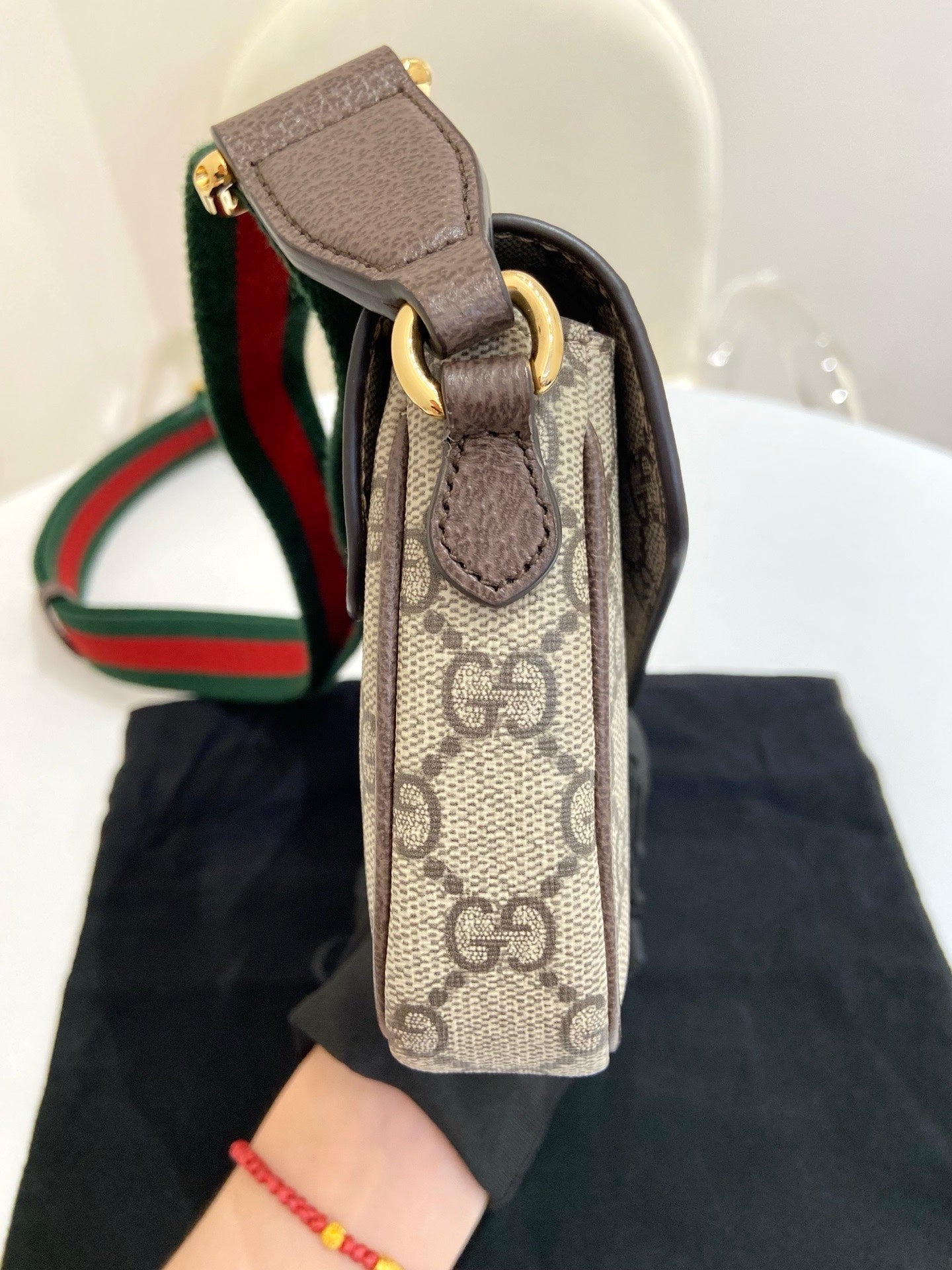 Gucci - Ophidia - Leather - Brown - (small)