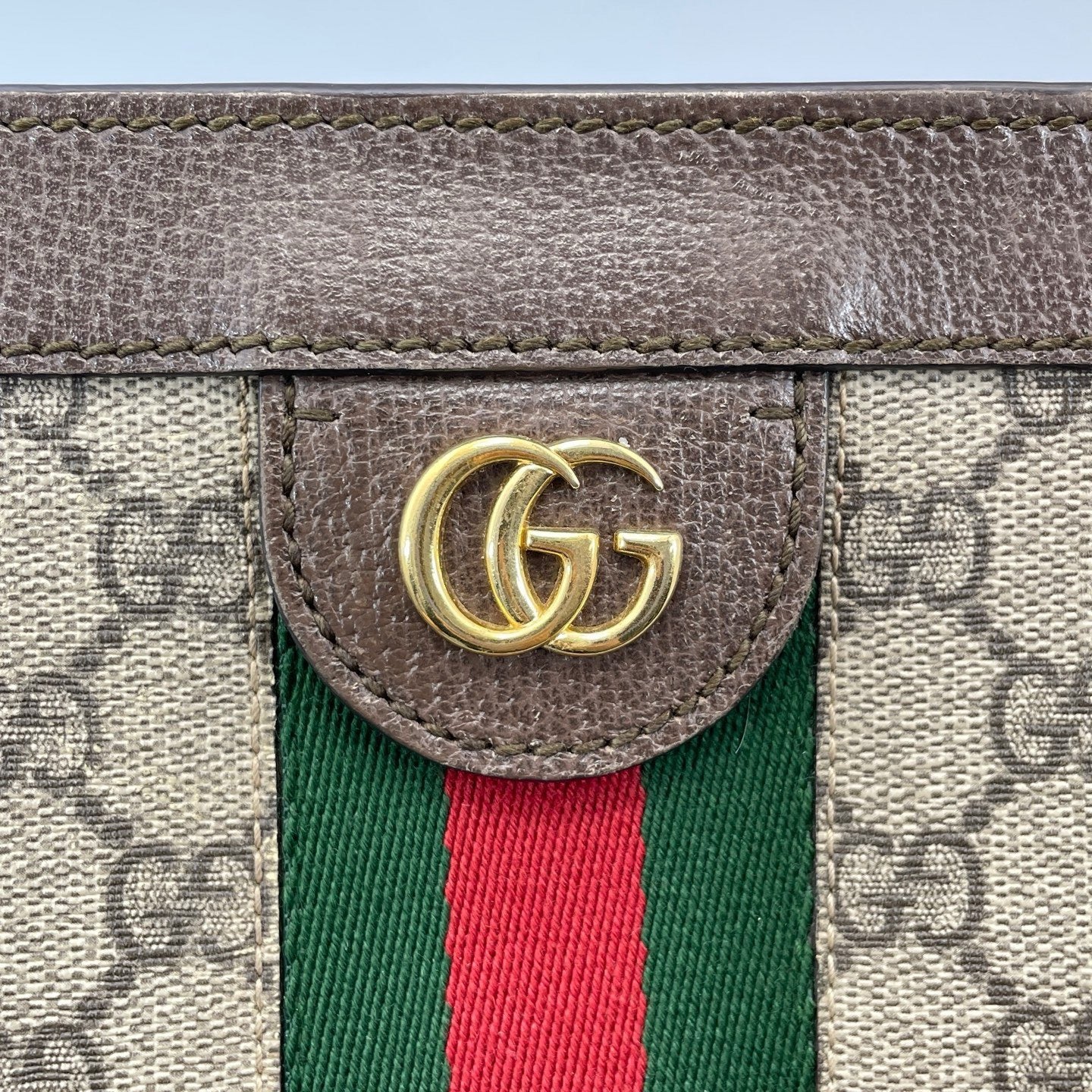 Gucci - Ophidia - Leather - Brown - (small)