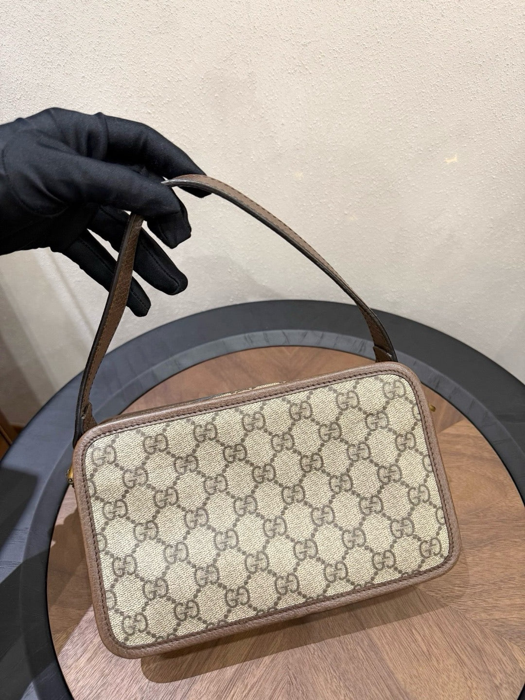 Gucci - Ophidia - Leather - Brown - (small)