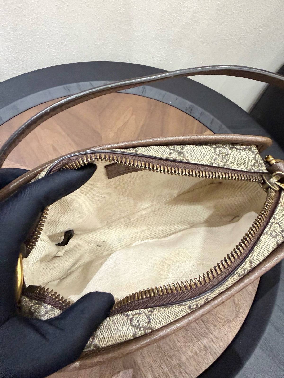 Gucci - Ophidia - Leather - Brown - (small)