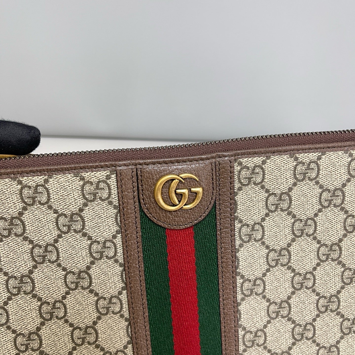 Gucci - Ophidia - Leather - Brown - (small)