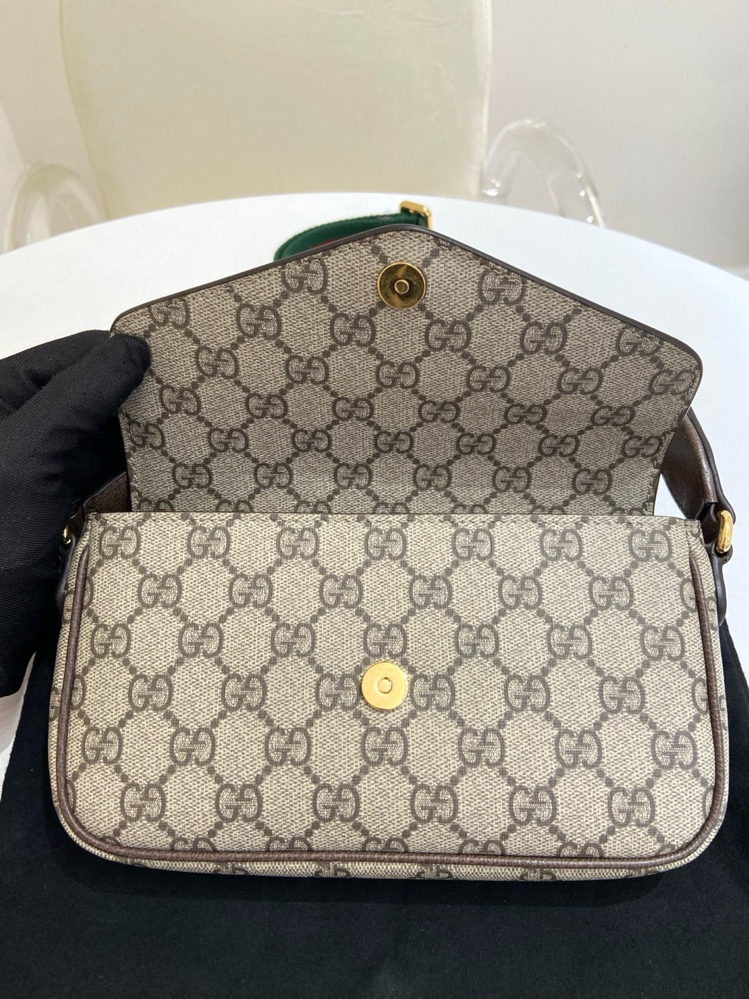 Gucci - Ophidia - Leather - Brown - (small)