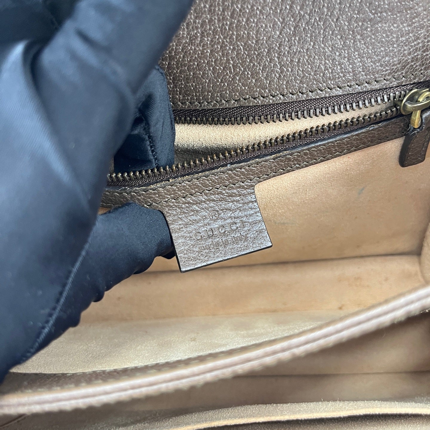 Gucci - Ophidia - Leather - Brown - (small)