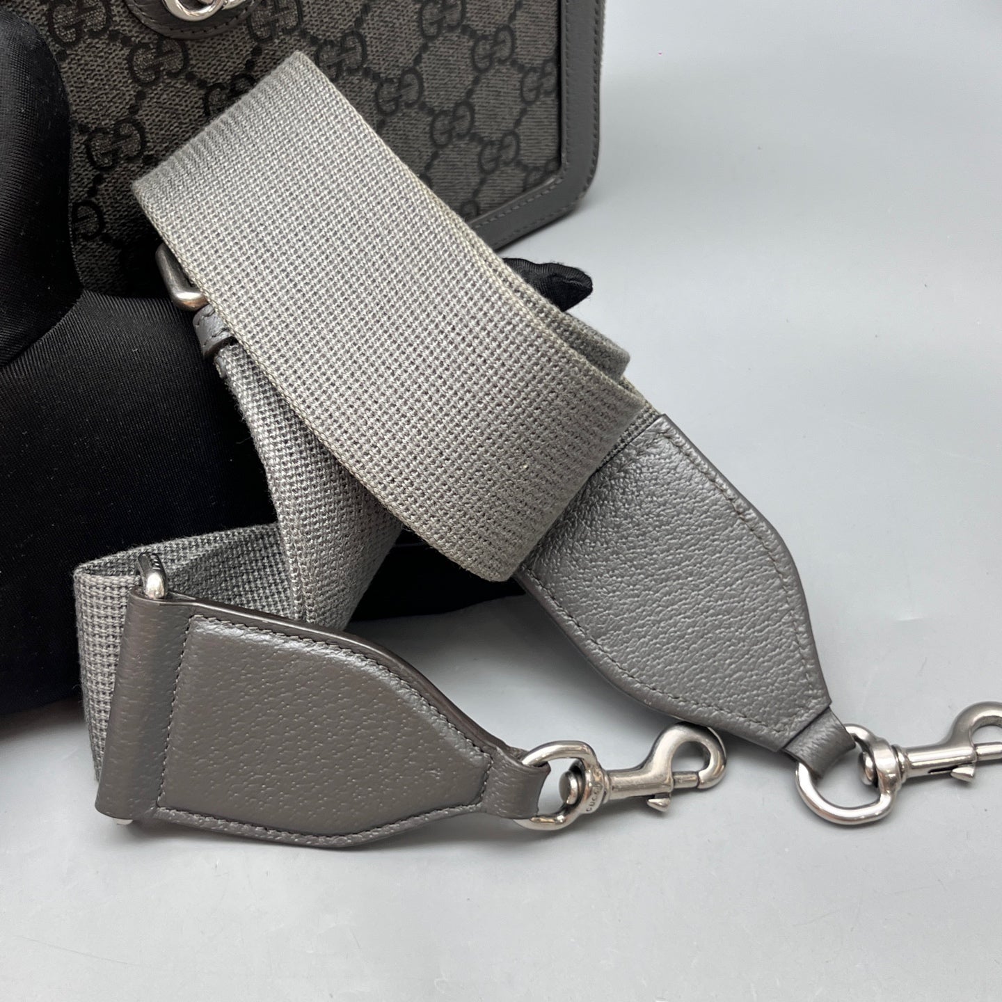 Gucci - Ophidia - Leather - Grey - (small)