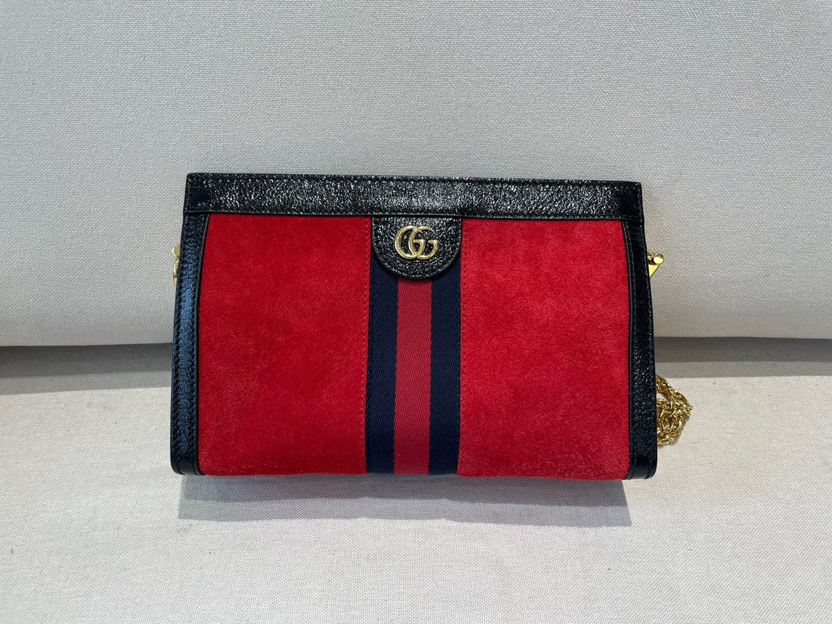 Gucci - Ophidia - Leather - Red - (small)