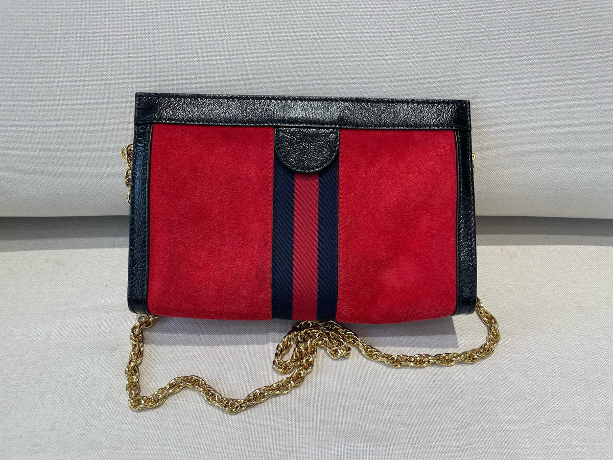 Gucci - Ophidia - Leather - Red - (small)