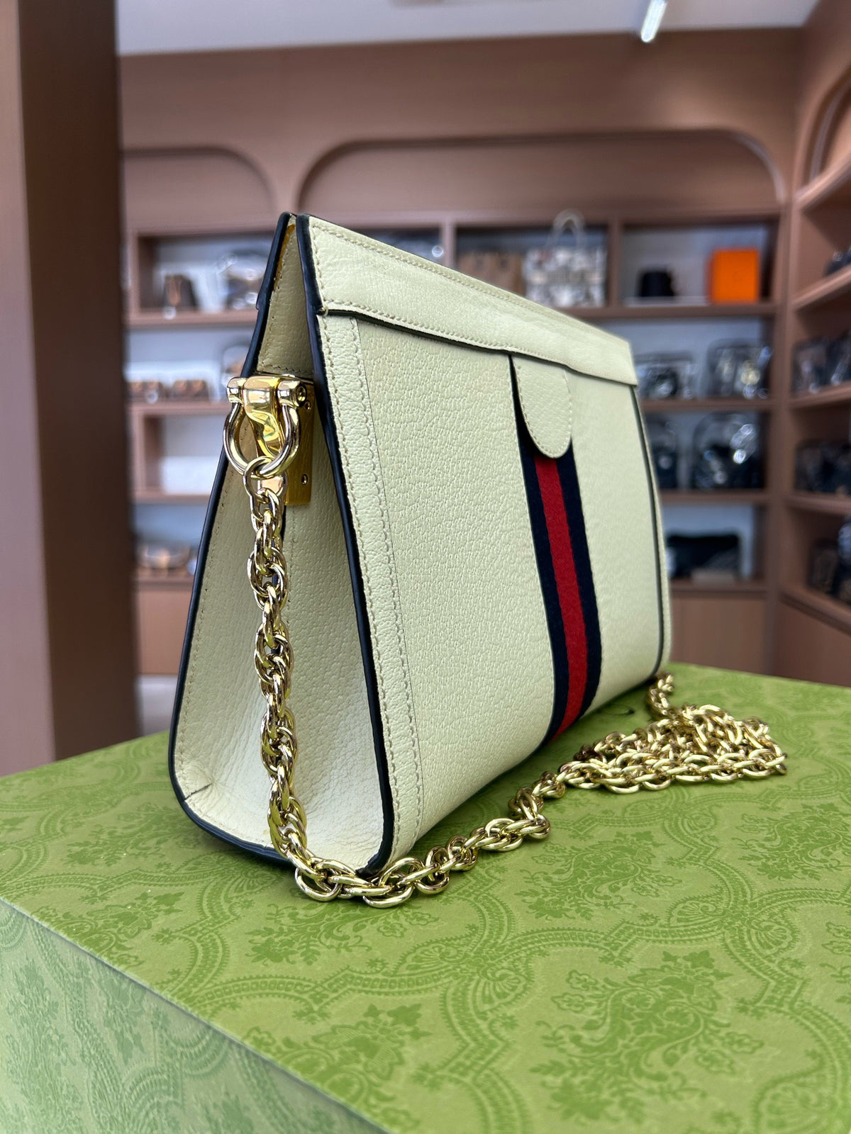 Gucci - Ophidia - Leather - White - (medium)