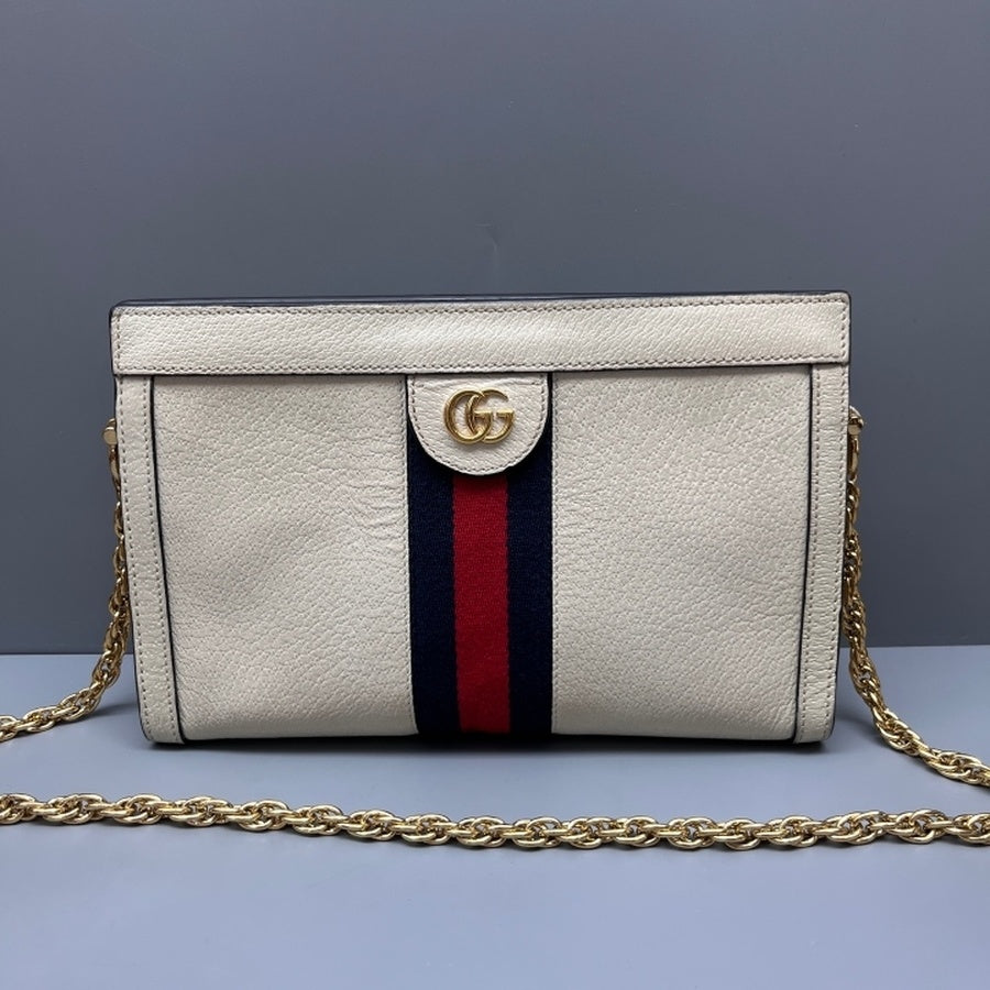 Gucci - Ophidia - Leather - White - (small)